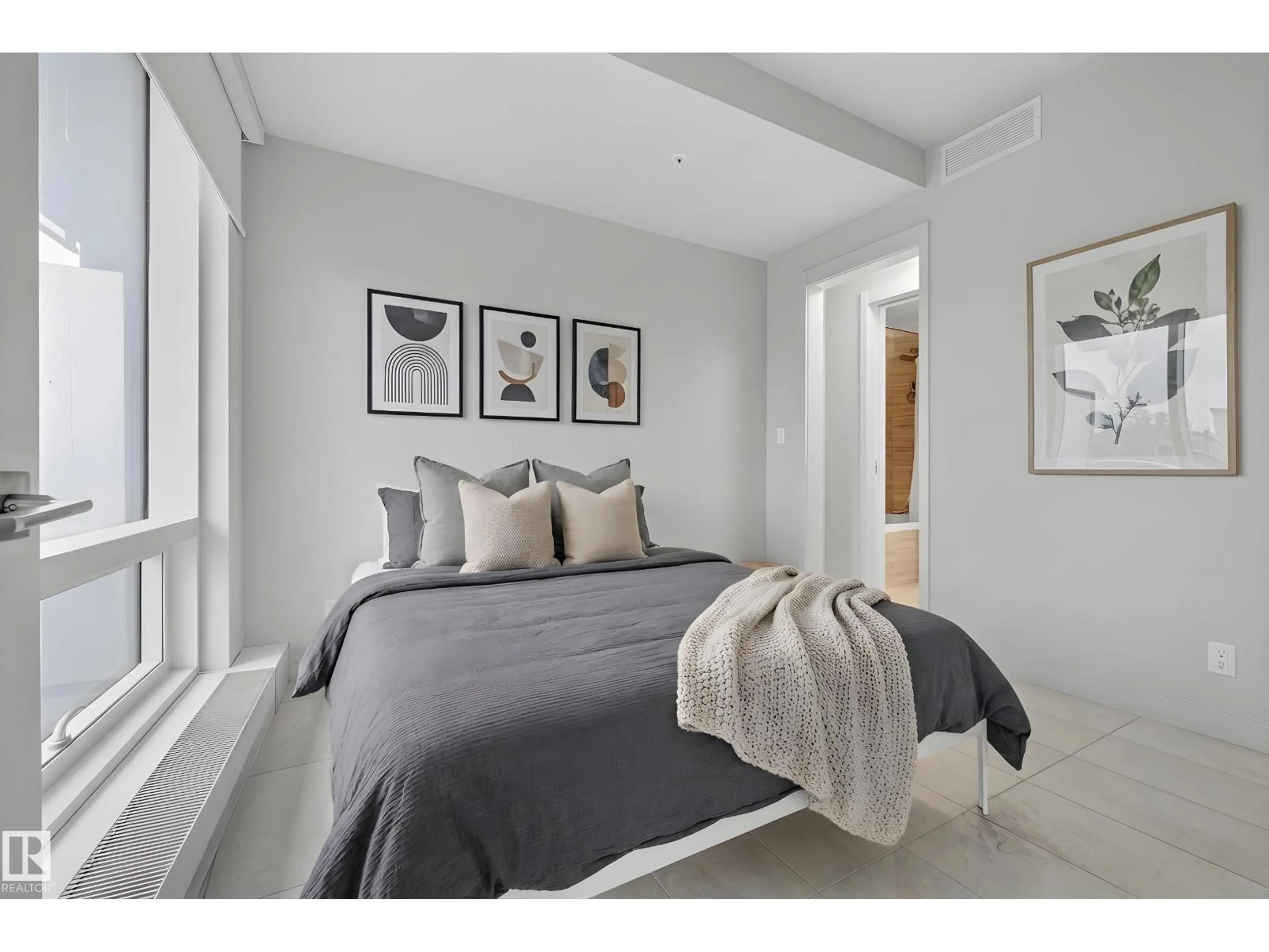 Bedroom with bed, unknown for 10360 - 2508 102 ST, Edmonton Alberta T5J4Y8