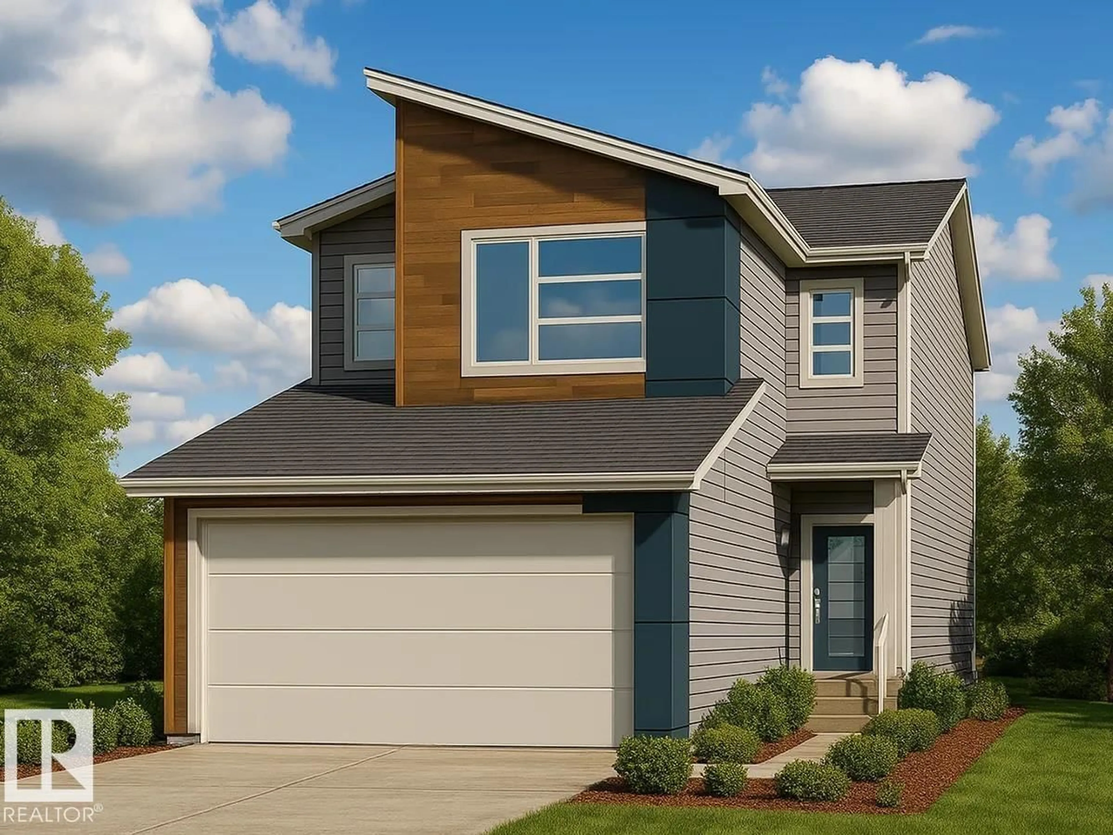 Home with vinyl exterior material, street for 22725 89A AV, Edmonton Alberta T5T7W9