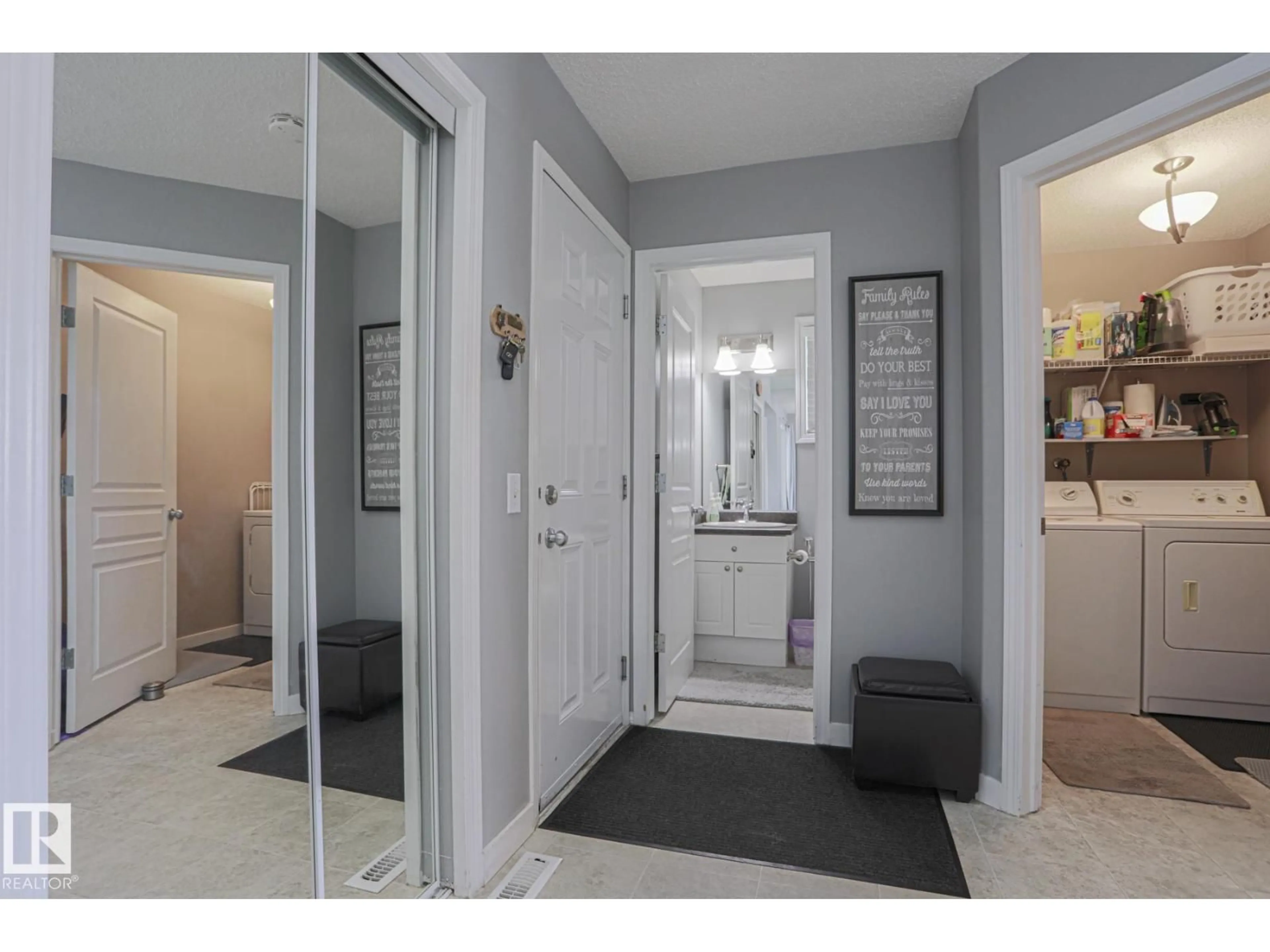 Indoor entryway for NW - 5416 162B AV, Edmonton Alberta T5Y0G2