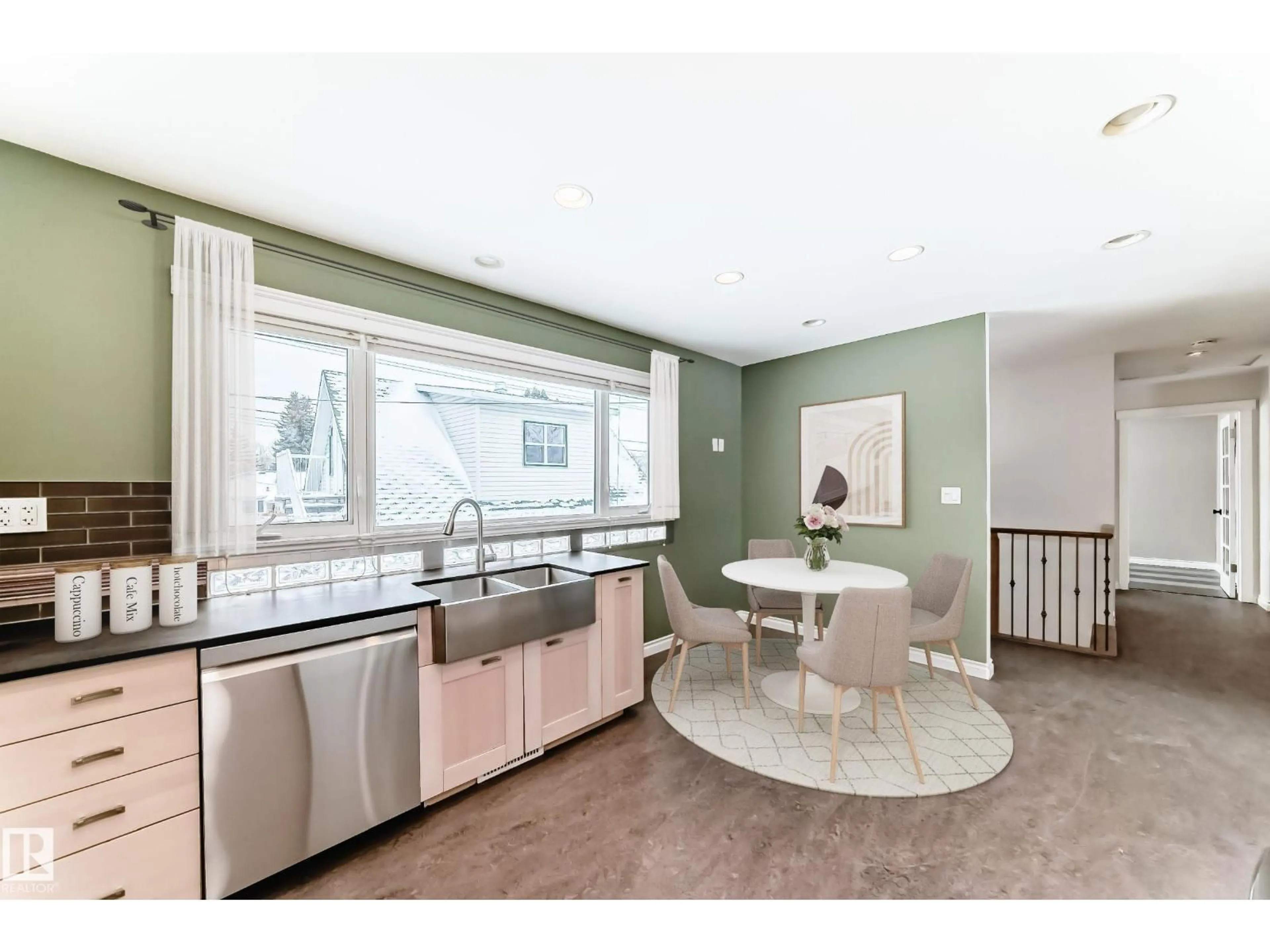 Open concept kitchen, unknown for NW - 10532 47 ST, Edmonton Alberta T6A1Z9