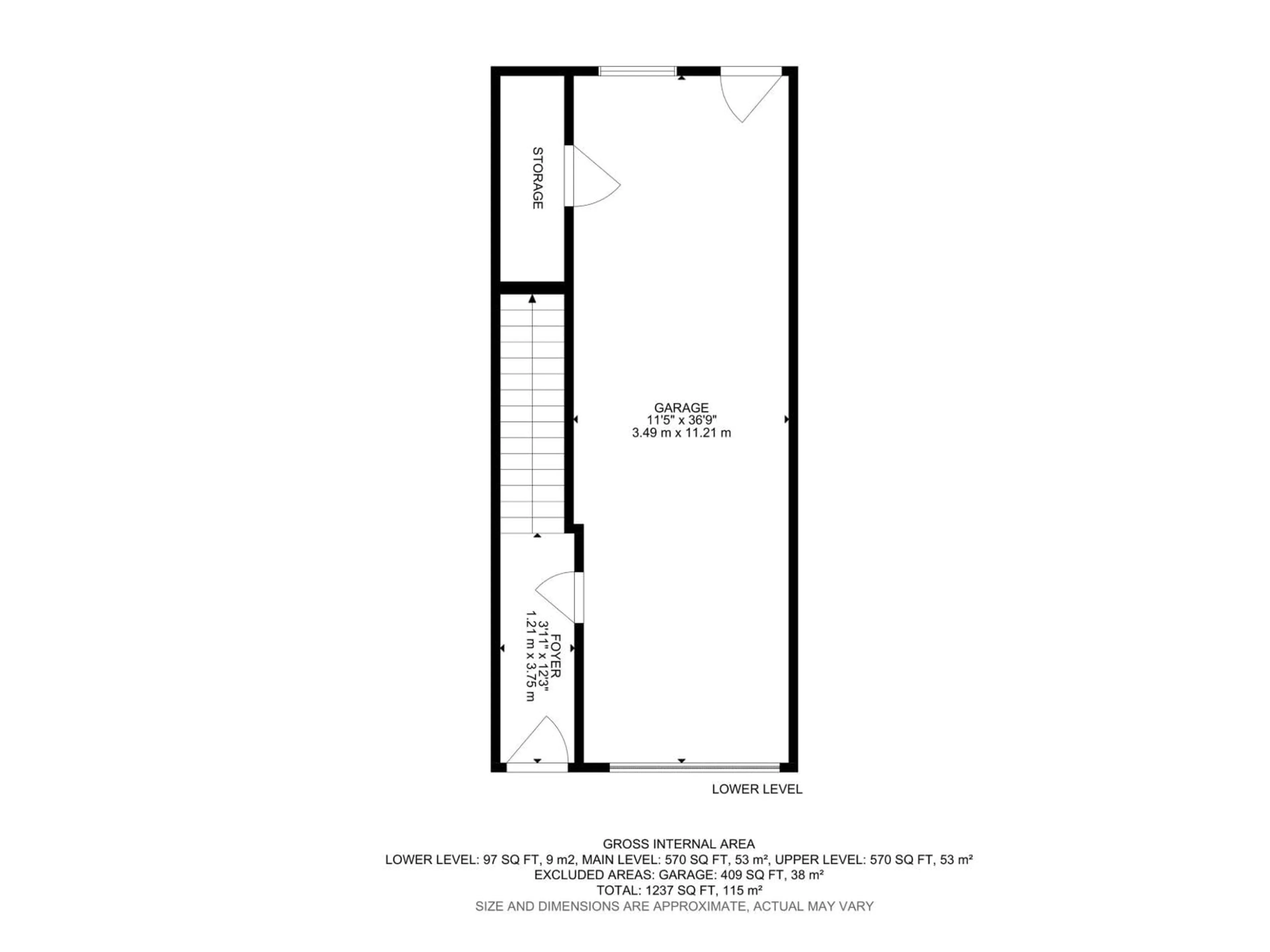 Floor plan for 75 - 603 WATT BV, Edmonton Alberta T6X0P3