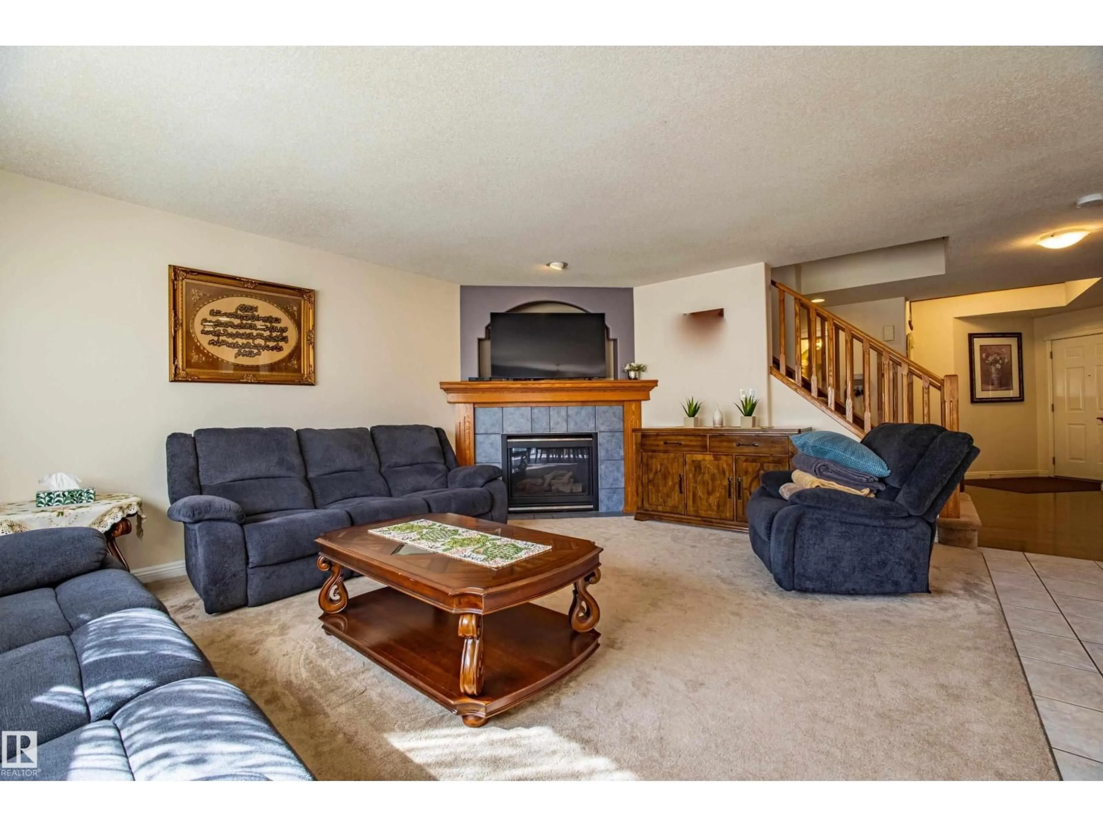 Living room with furniture, unknown for 1119 114 ST, Edmonton Alberta T6W1P6