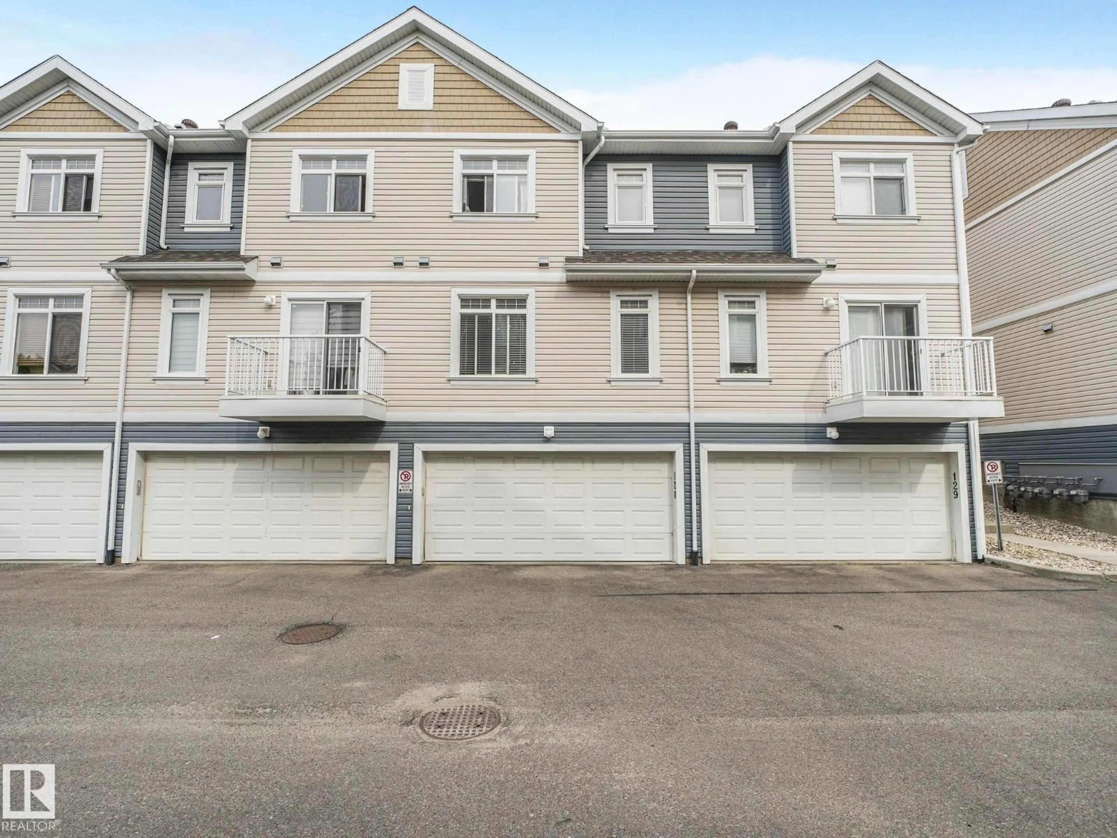 A pic from outside/outdoor area/front of a property/back of a property/a pic from drone, street for #128 - 1804 70 ST, Edmonton Alberta T6X0H4