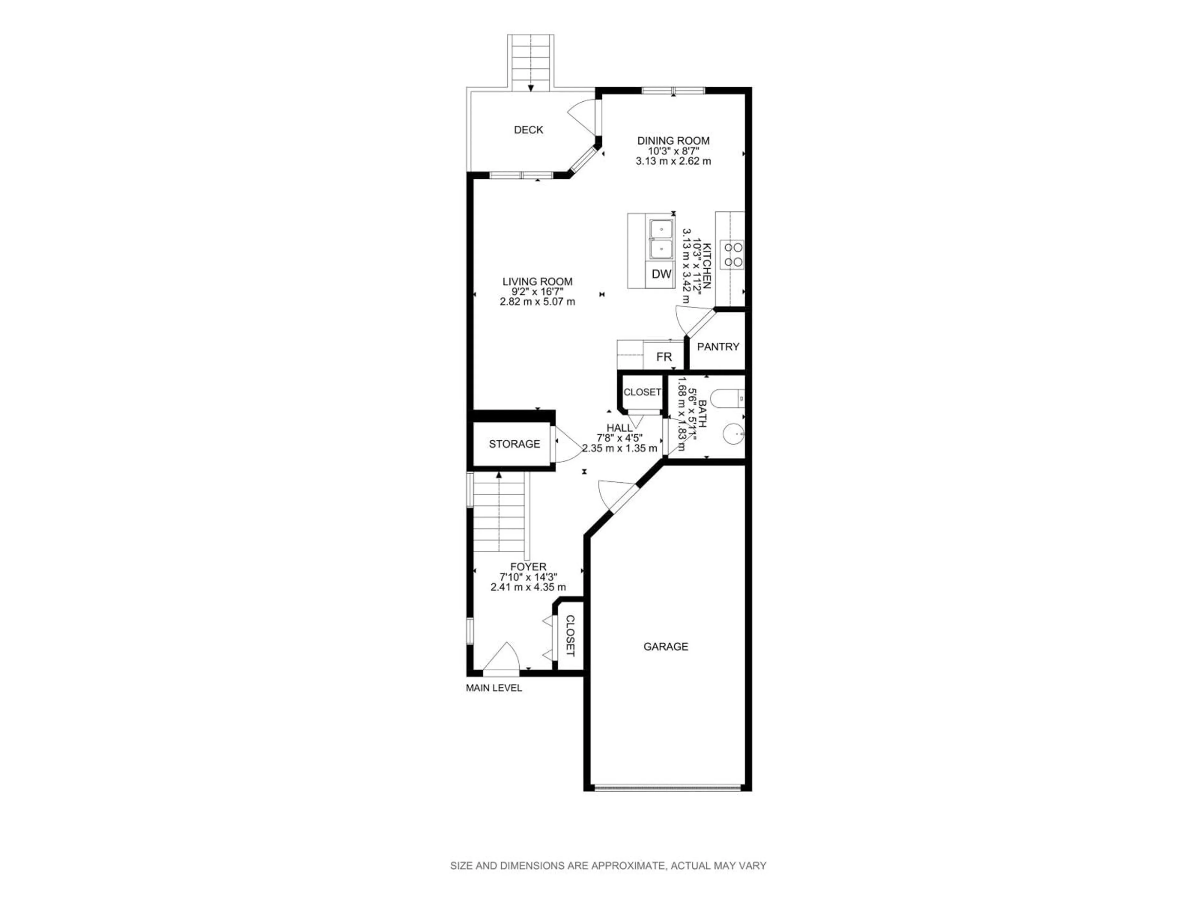 Floor plan for 3026 16A AV, Edmonton Alberta T6T0P8