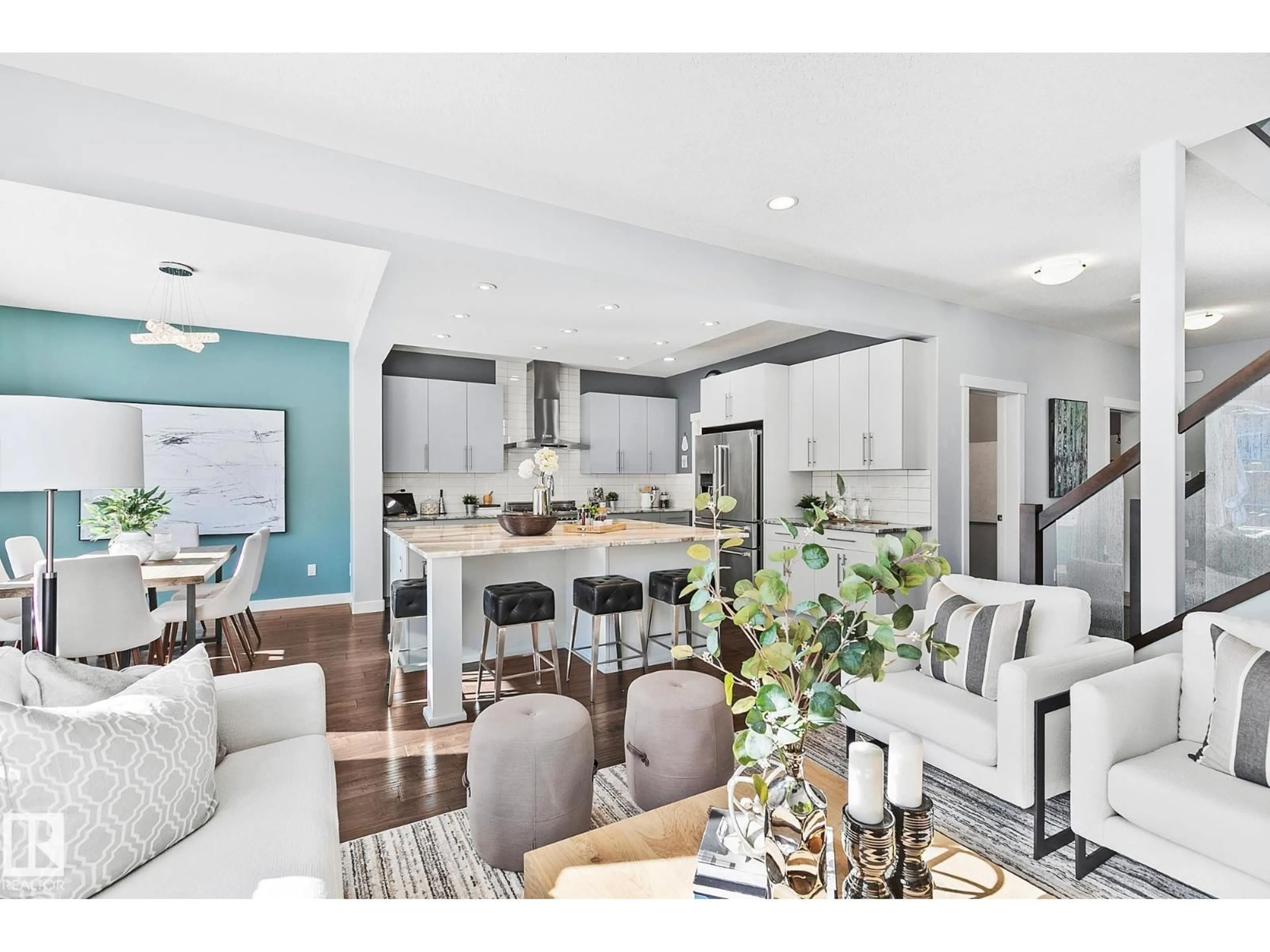 Open concept kitchen, unknown for 3721 PARKER CT, Edmonton Alberta T6W3A8