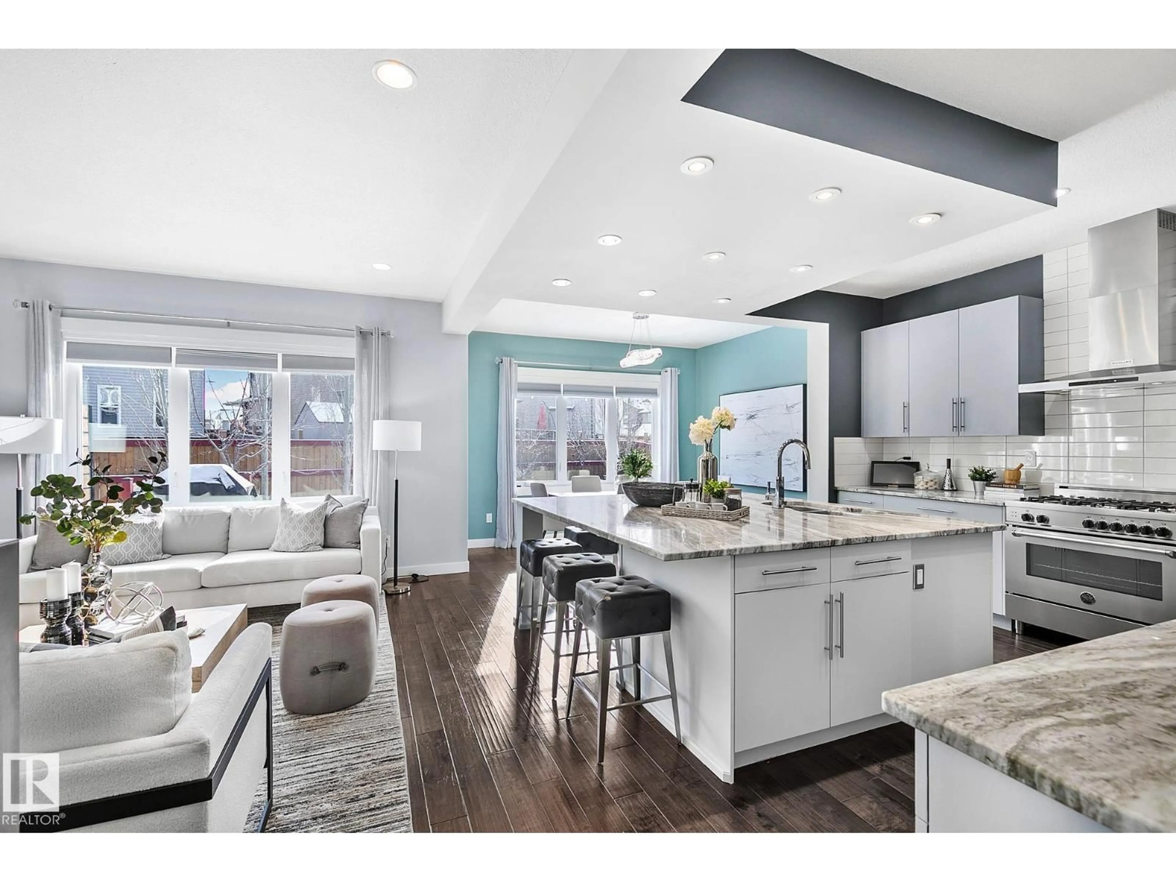 Open concept kitchen, unknown for 3721 PARKER CT, Edmonton Alberta T6W3A8