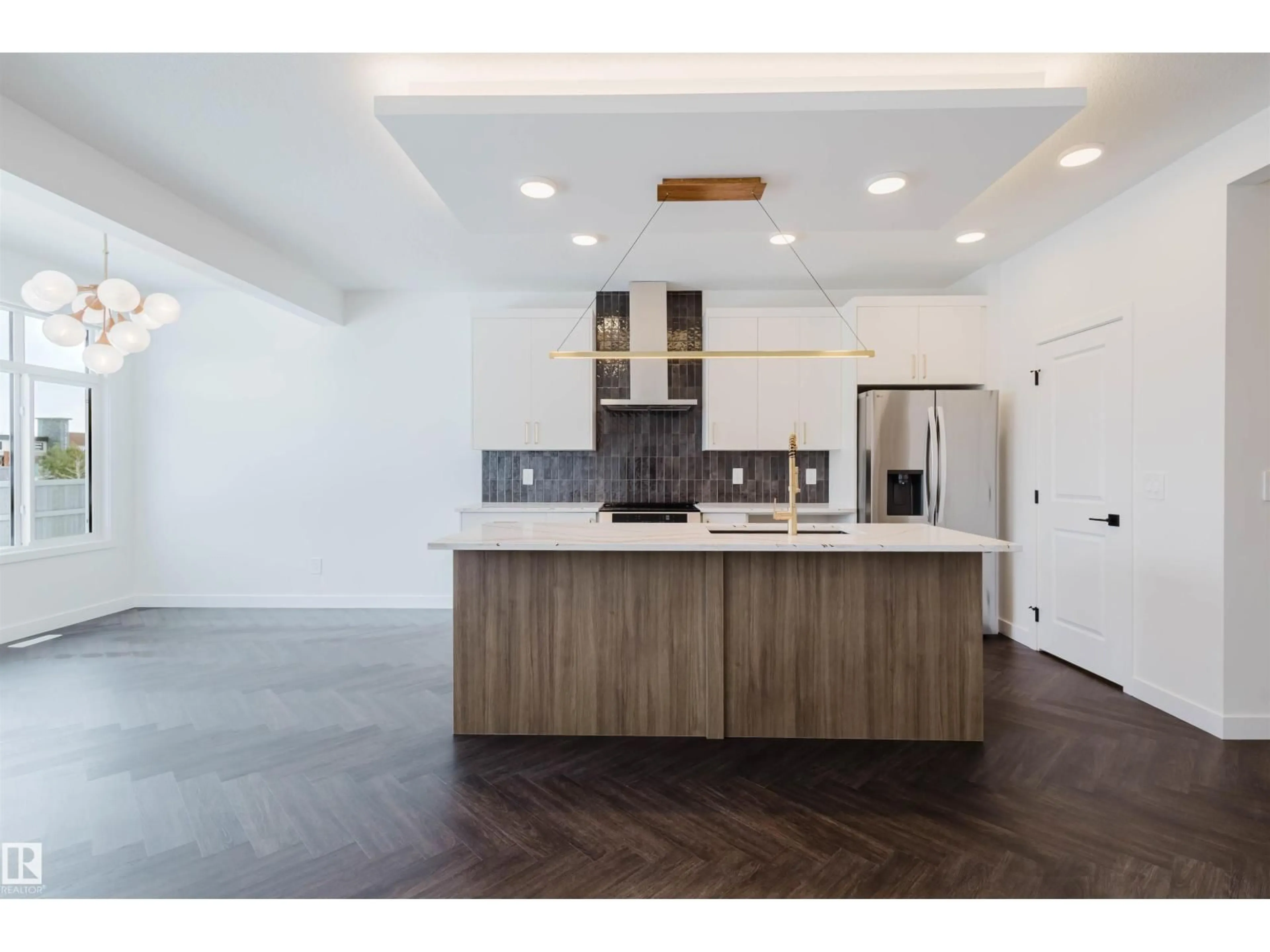 Open concept kitchen, unknown for 4116 208 ST, Edmonton Alberta T6M3E4