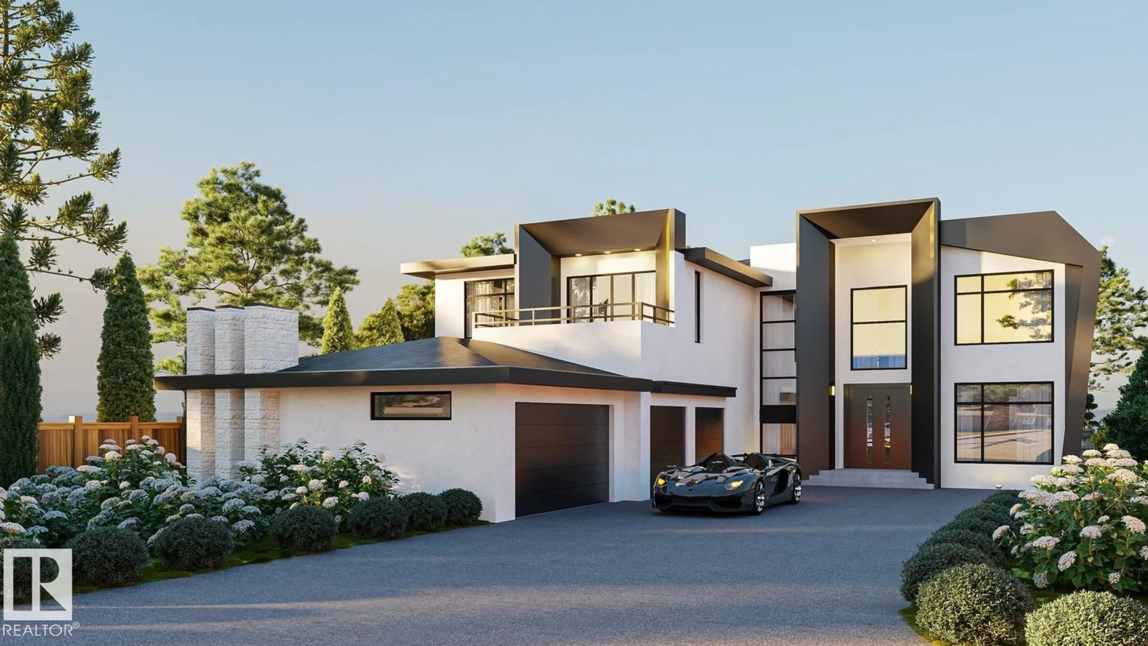 Home with brick exterior material, street for 74 26409 TWP ROAD 532 A, Rural Parkland County Alberta T7X0W7