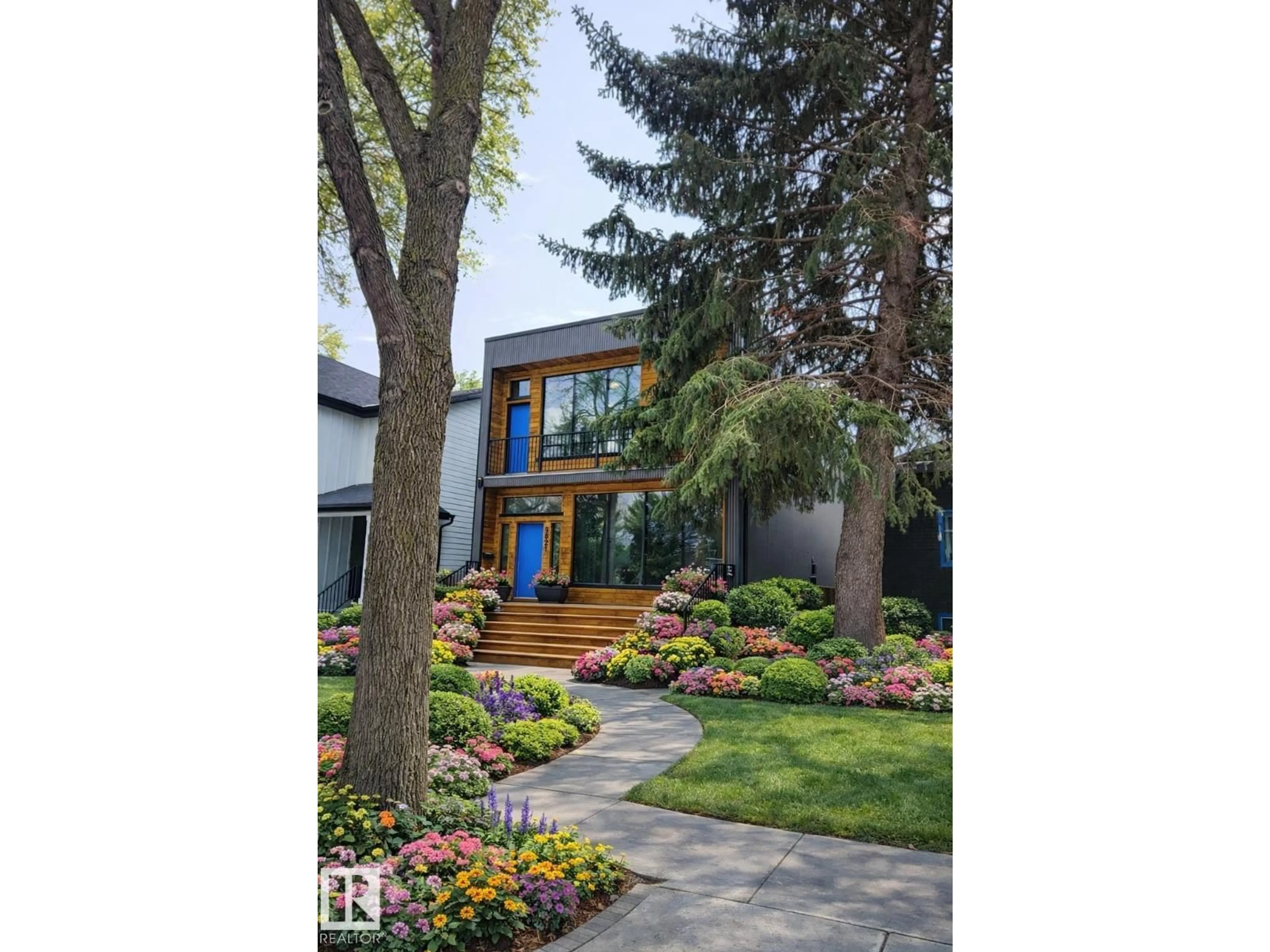 Home with brick exterior material, street for NW - 9821 85 AV, Edmonton Alberta T6E2J5