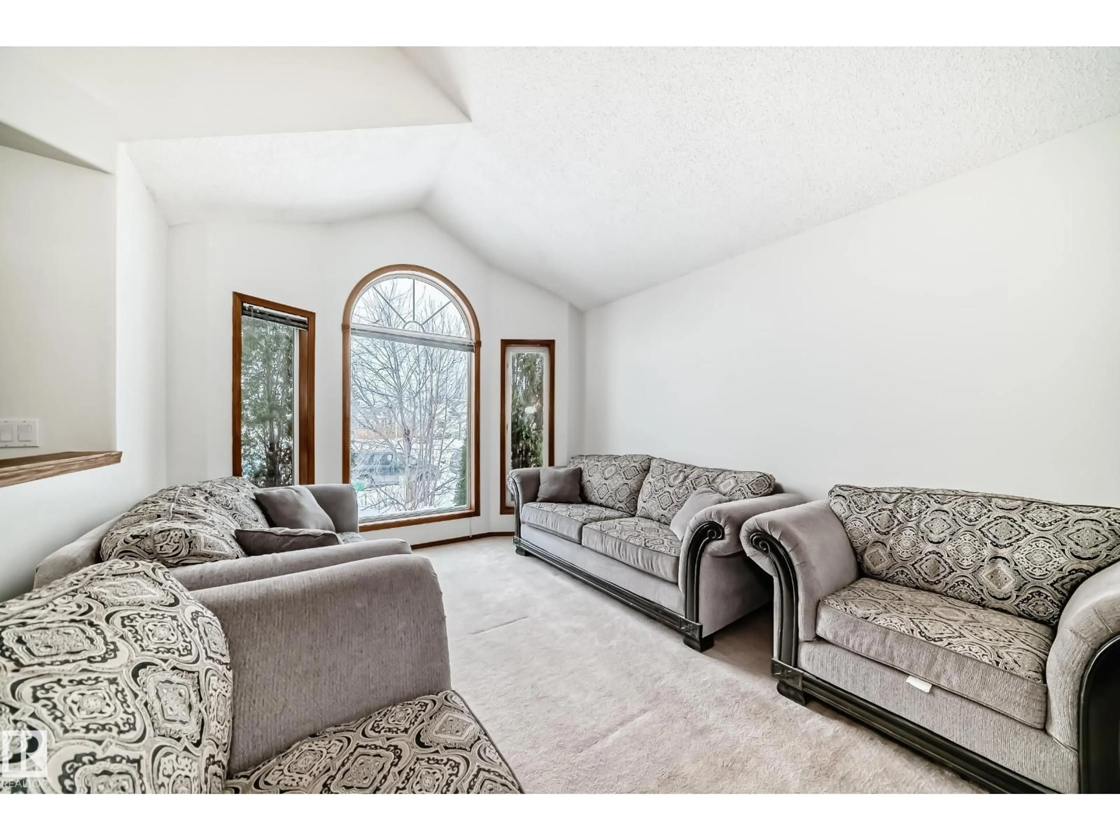 Living room with furniture, unknown for NW - 15404 132 ST, Edmonton Alberta T6V1B9