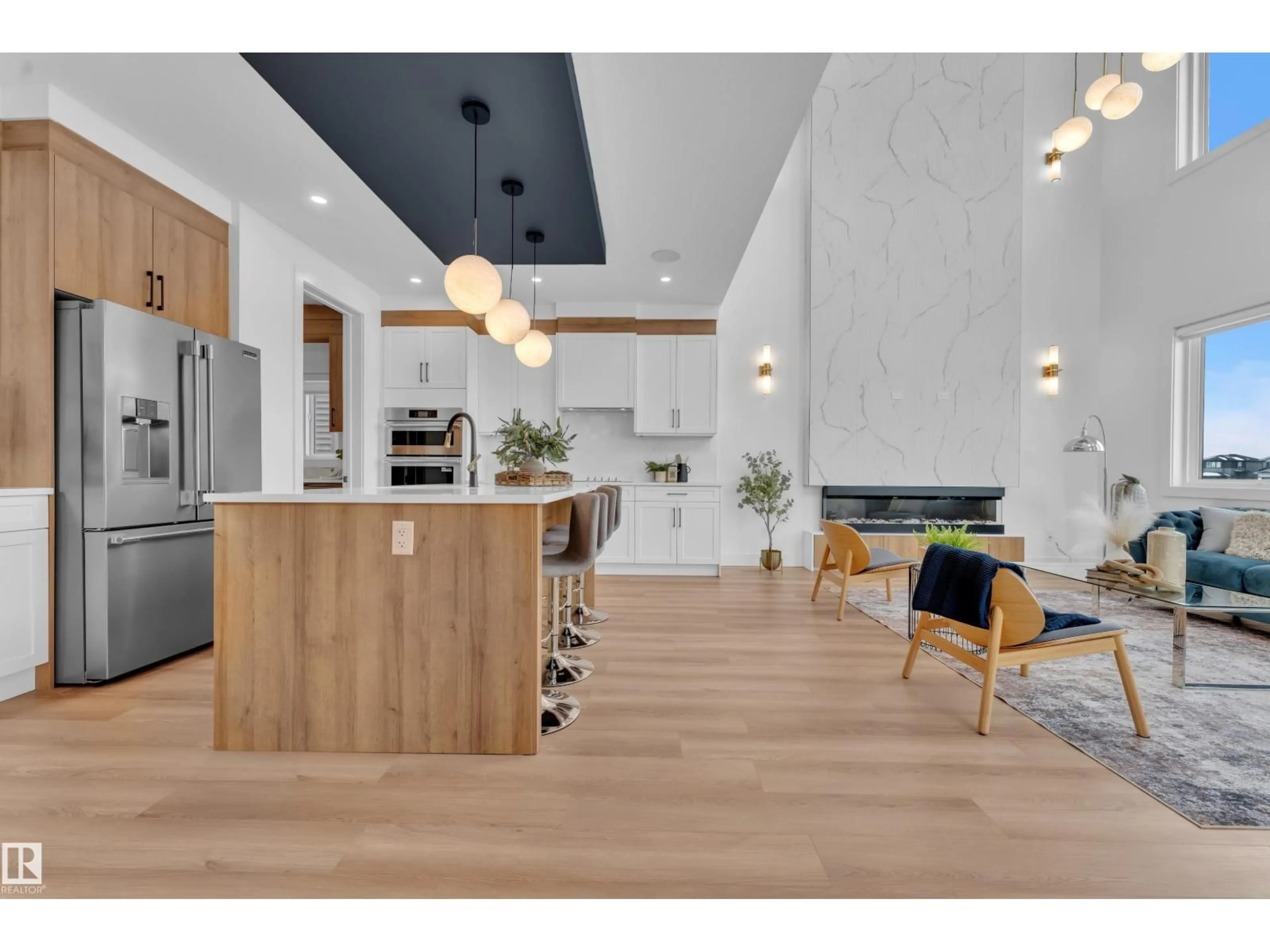 Open concept kitchen, unknown for 110 ELDRIDGE PT, St. Albert Alberta T8N8C3