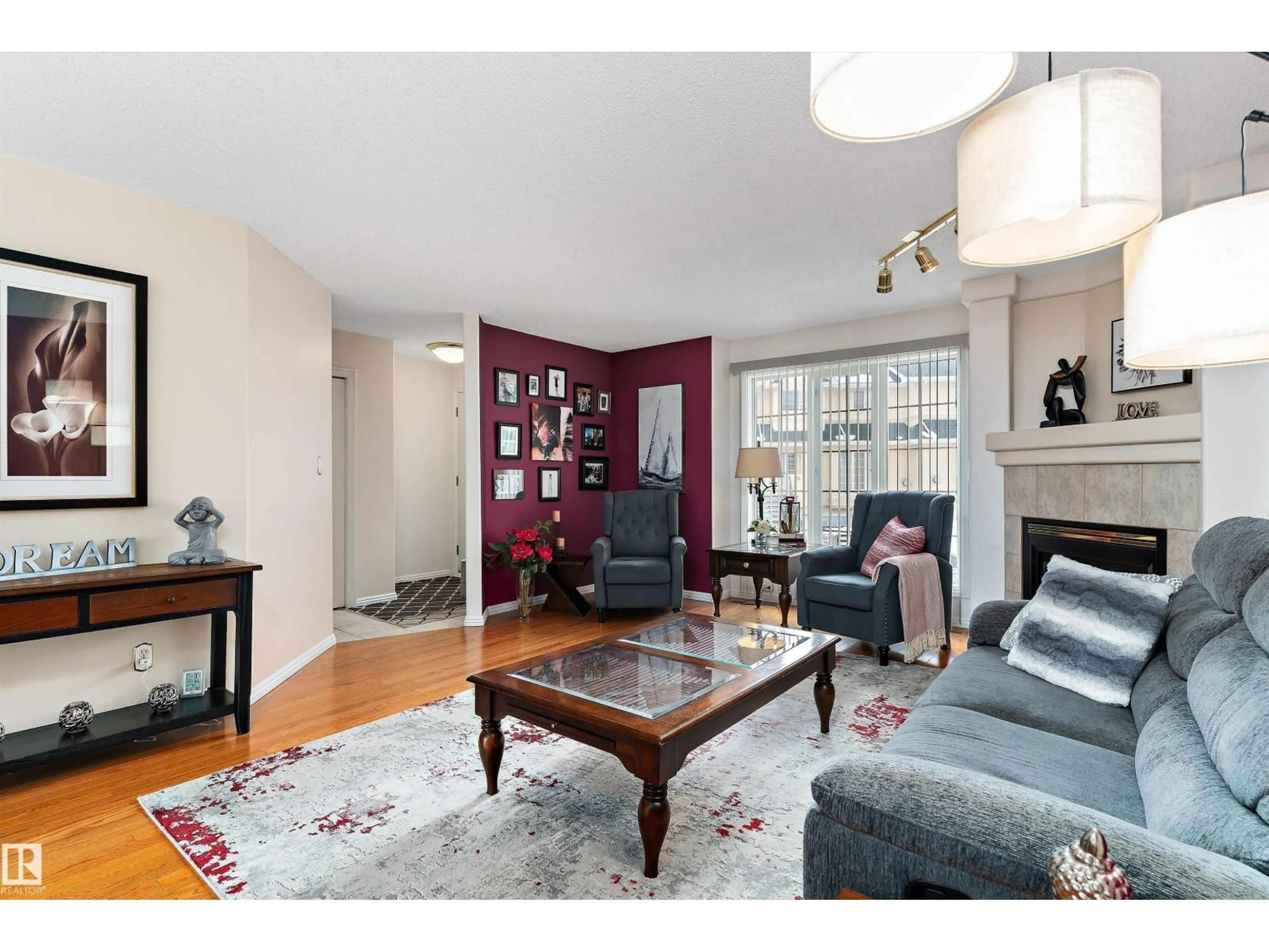 Living room with furniture, unknown for #26 - 2419 133 AV, Edmonton Alberta T5A5A5