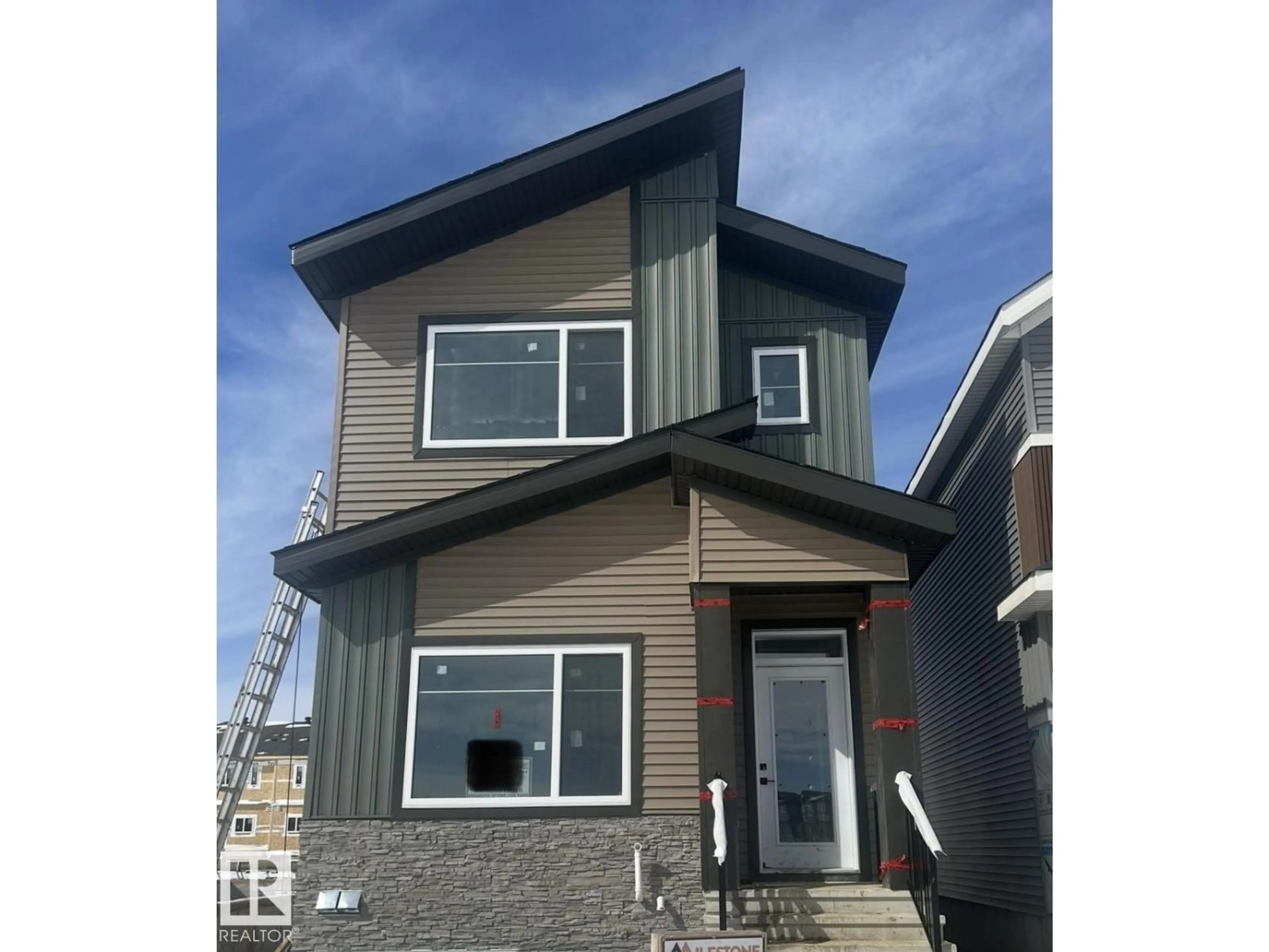 Home with vinyl exterior material, street for 418 CRYSTAL CREEK LI, Leduc Alberta T9E0X5