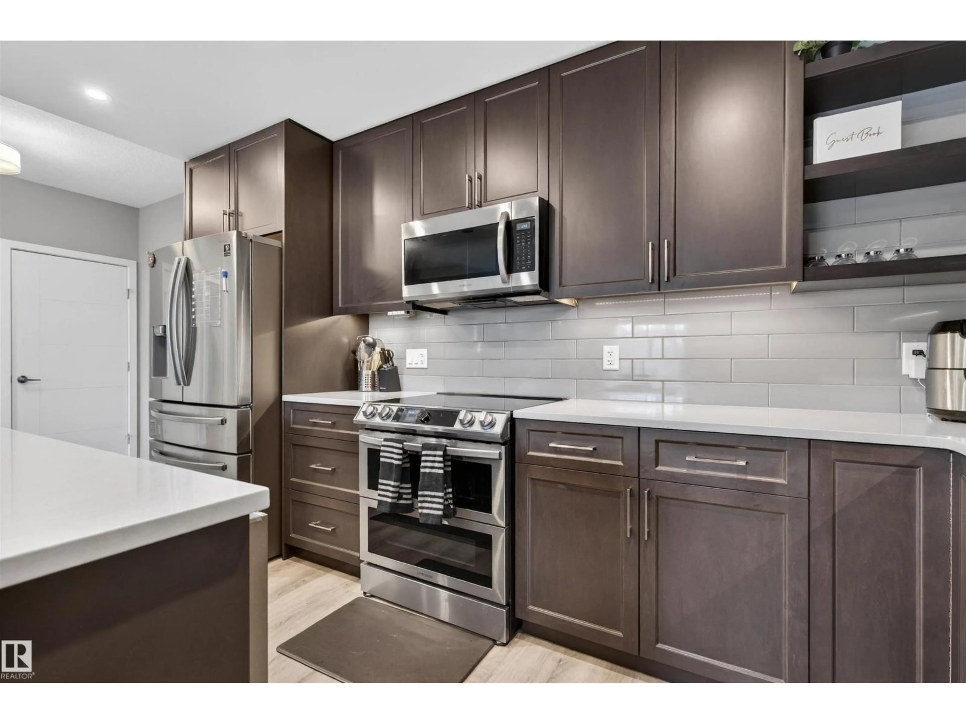 Standard kitchen, ceramic/tile floor for #238 - 1154 ADAMSON DR, Edmonton Alberta T6W3N5