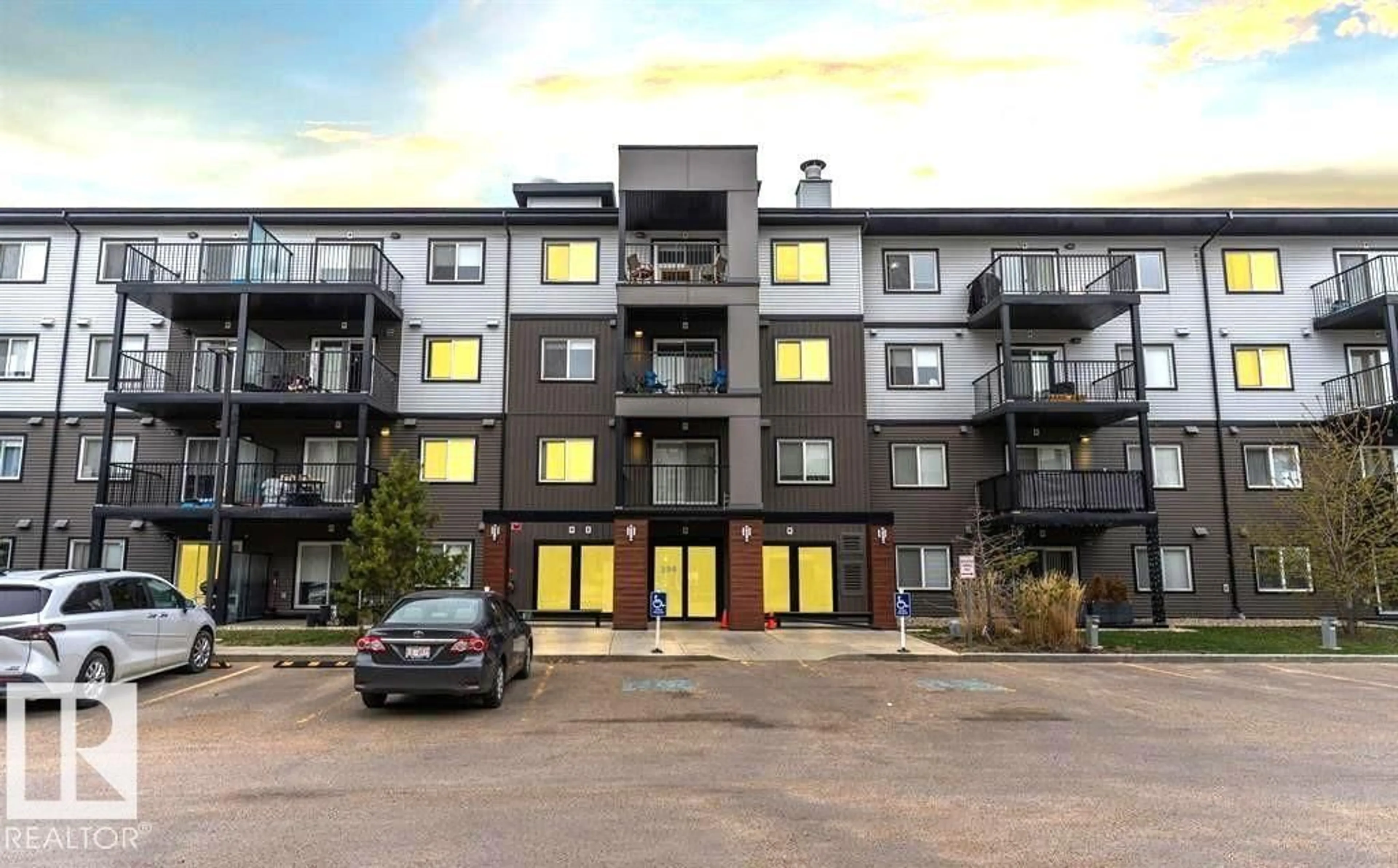 Patio, building for #204 - 394 WINDERMERE DR, Edmonton Alberta T6W0R1