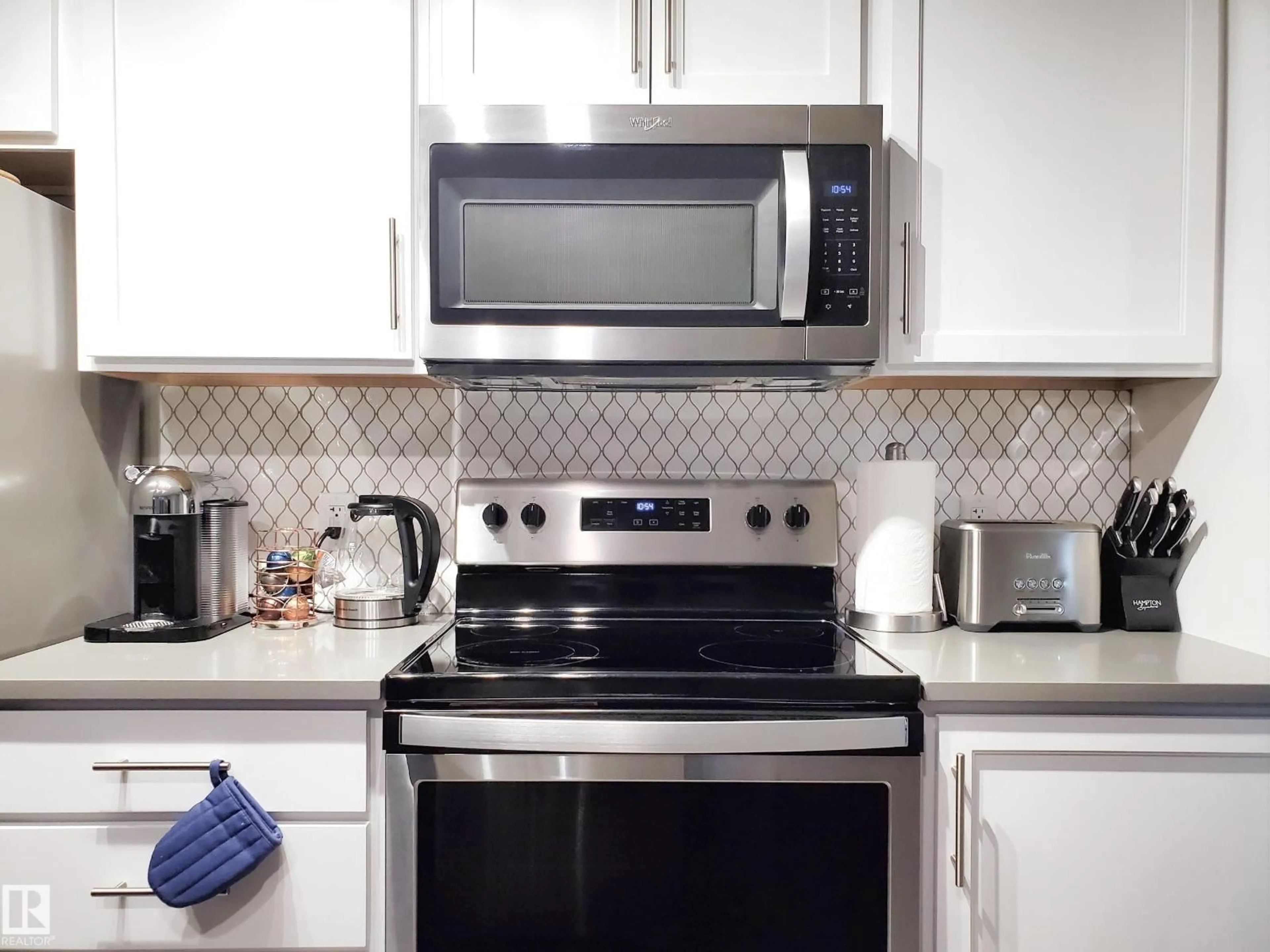 Standard kitchen, ceramic/tile floor for #204 - 394 WINDERMERE DR, Edmonton Alberta T6W0R1