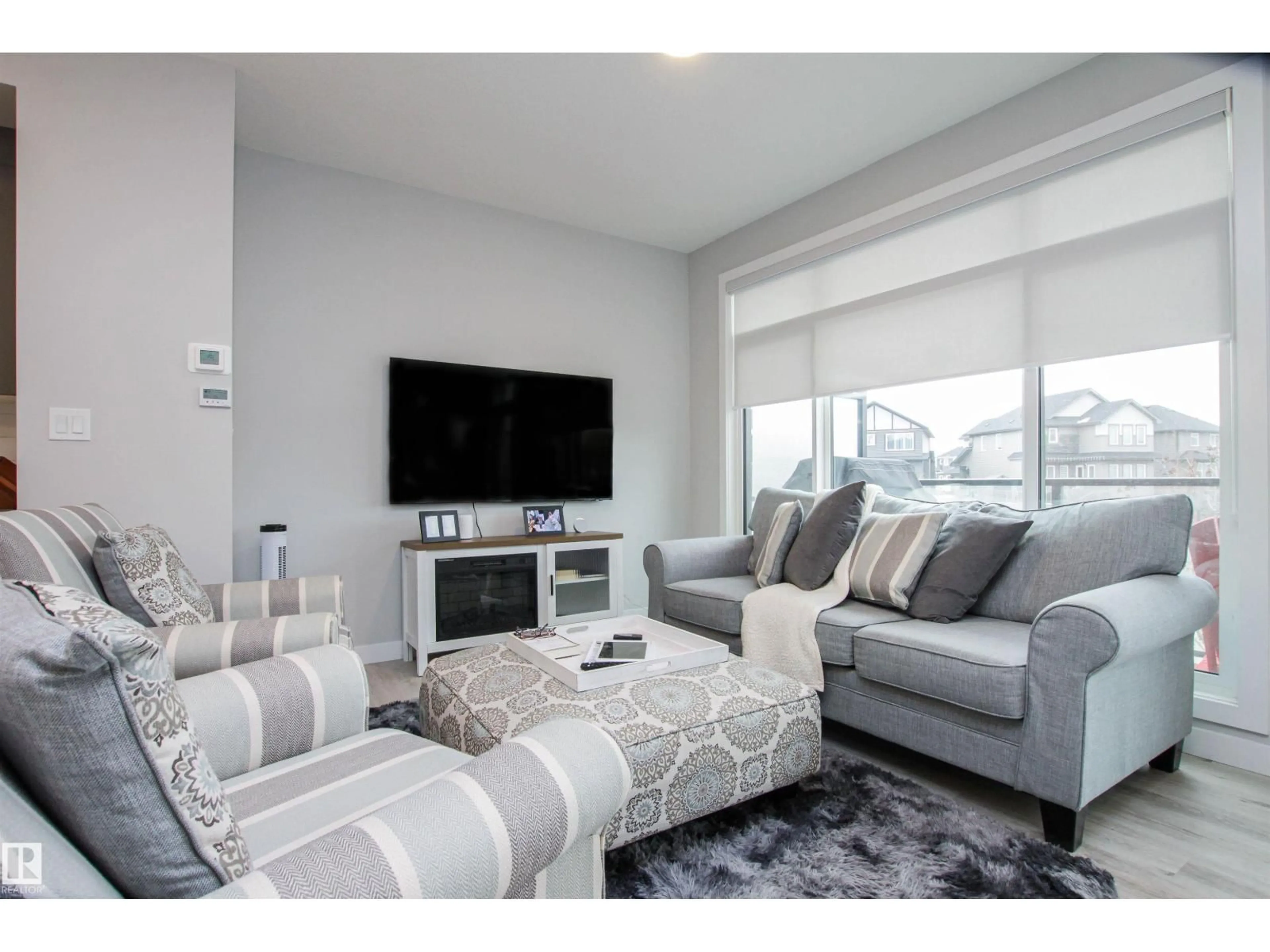 Living room with furniture, unknown for 50 - 26 EBONY BV, Sherwood Park Alberta T8H2X4