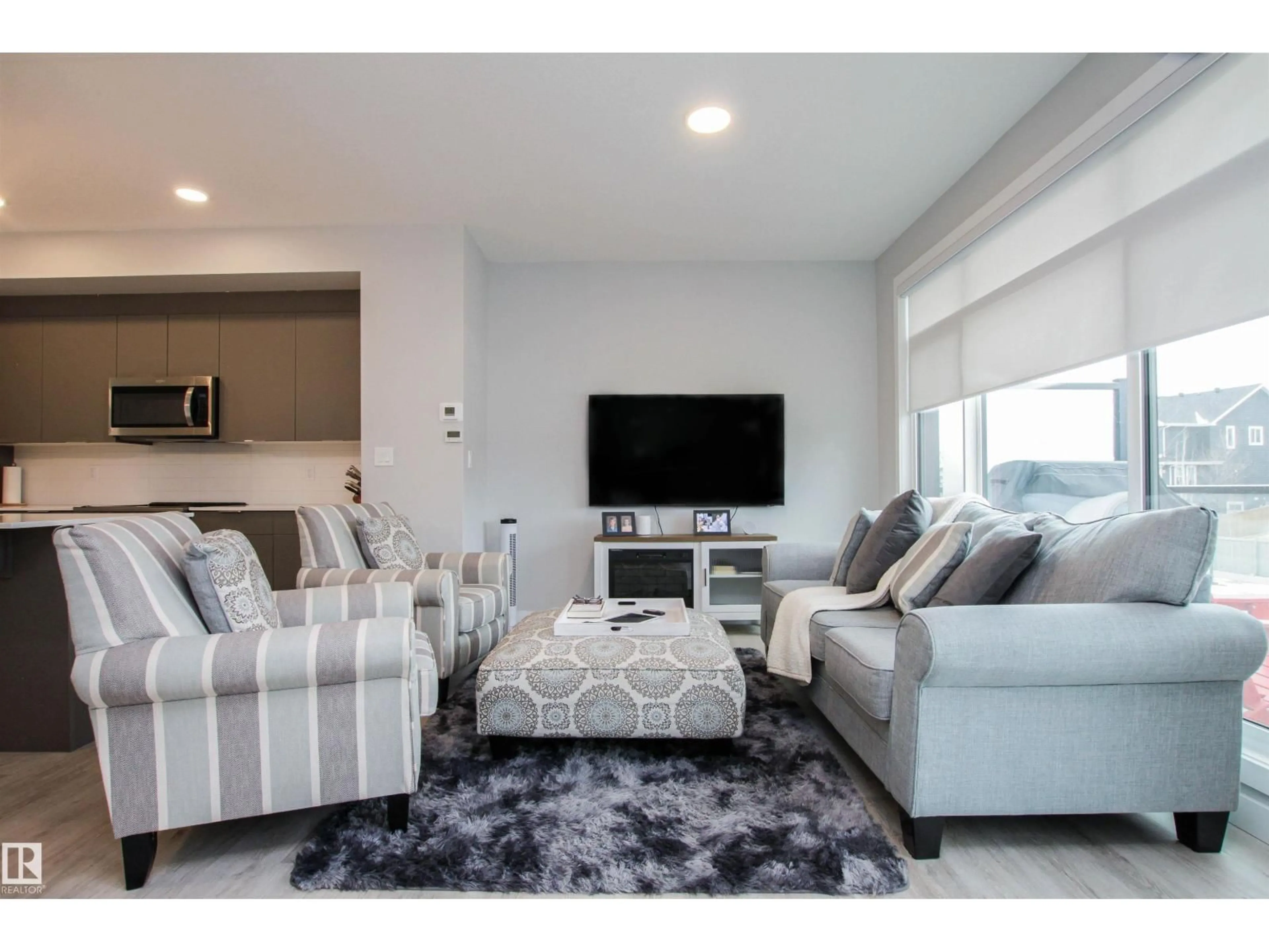 Living room with furniture, unknown for 50 - 26 EBONY BV, Sherwood Park Alberta T8H2X4