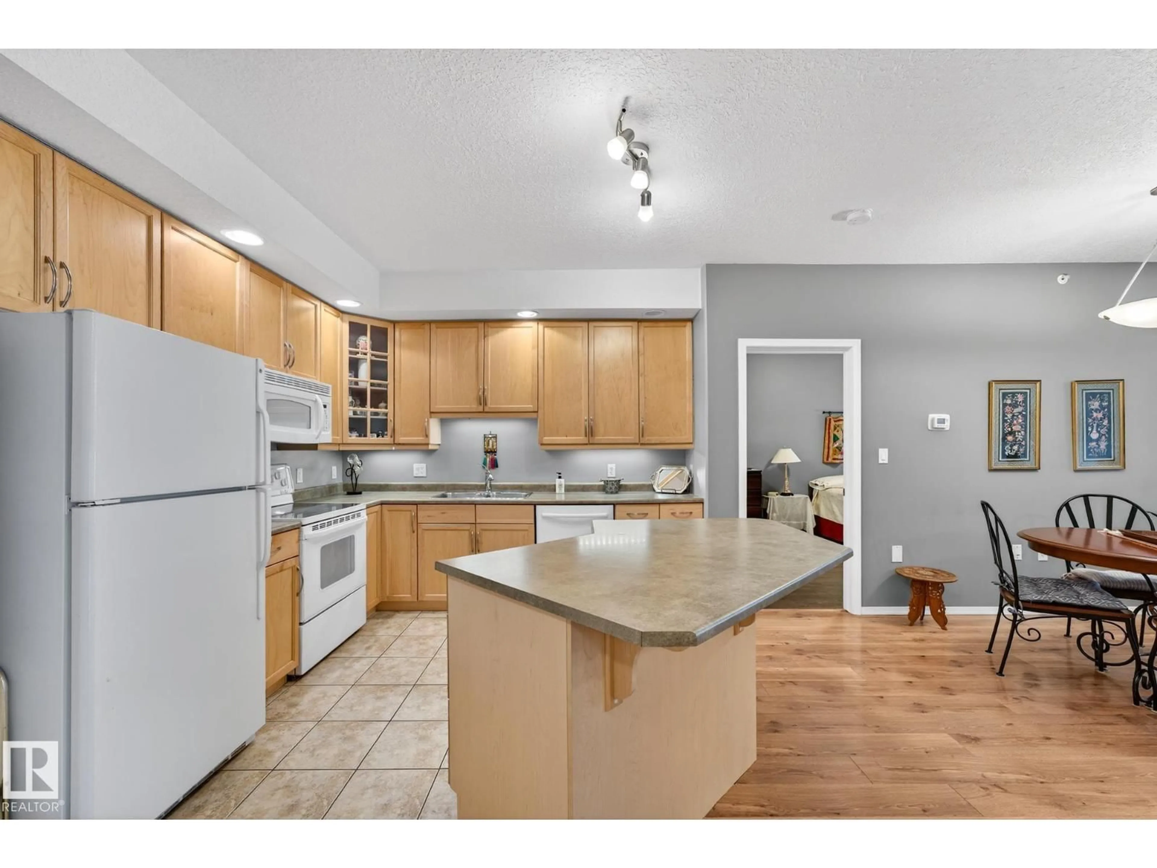 Open concept kitchen, unknown for #411 - 1320 RUTHERFORD RD, Edmonton Alberta T6W0B6