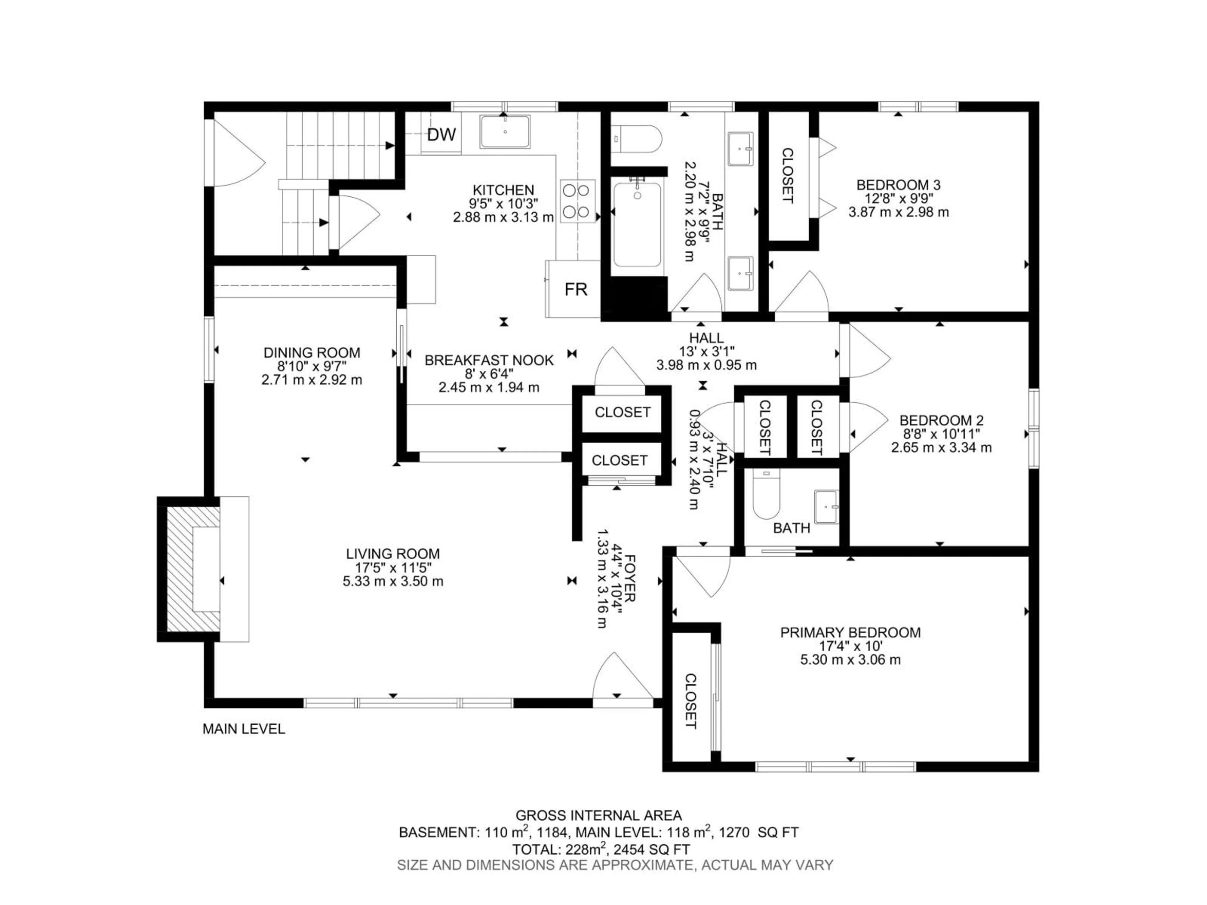 Floor plan for NW - 4808 122A ST, Edmonton Alberta T6H3S7