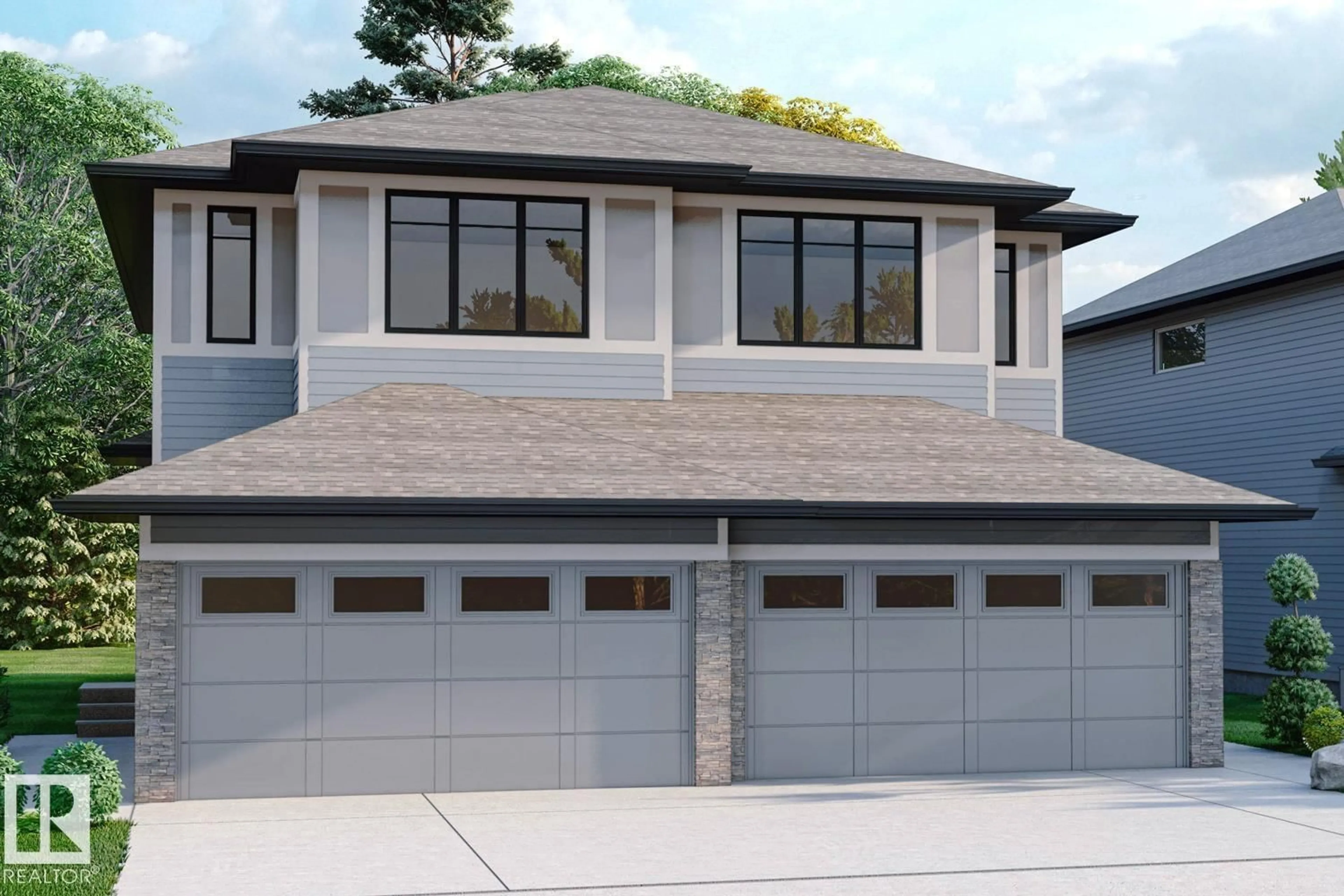 Home with vinyl exterior material, street for SW - 708 22 ST, Edmonton Alberta T6T0G9