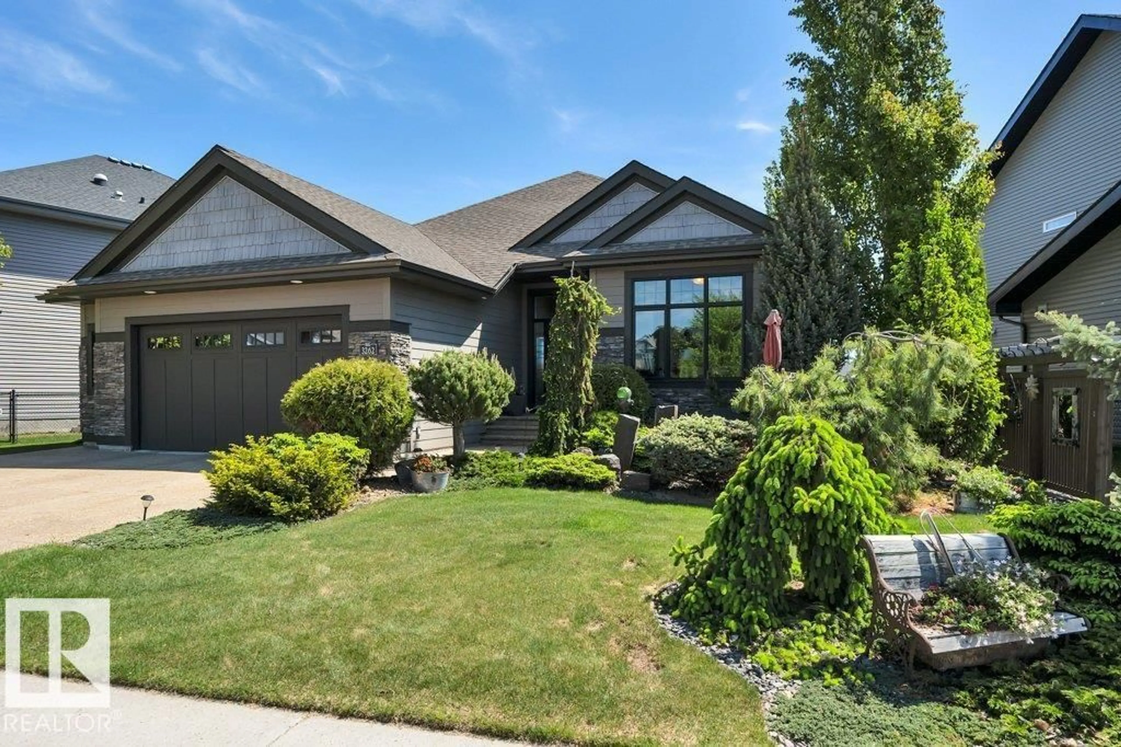 Home with brick exterior material, street for 3262 WHITELAW DR, Edmonton Alberta T6W0P7