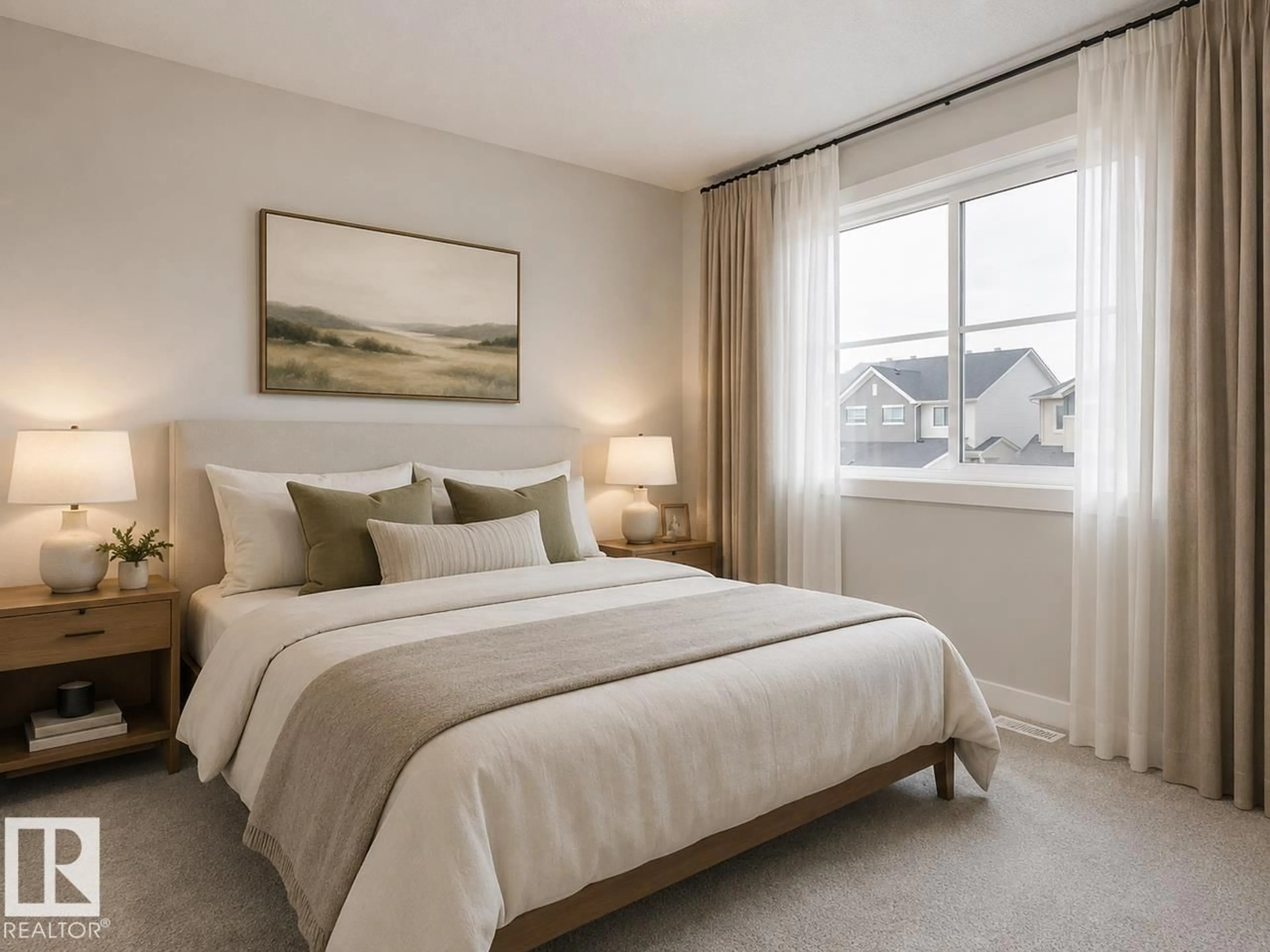 Bedroom with bed, unknown for 3 CLICHY CL, St. Albert Alberta T8T2E3