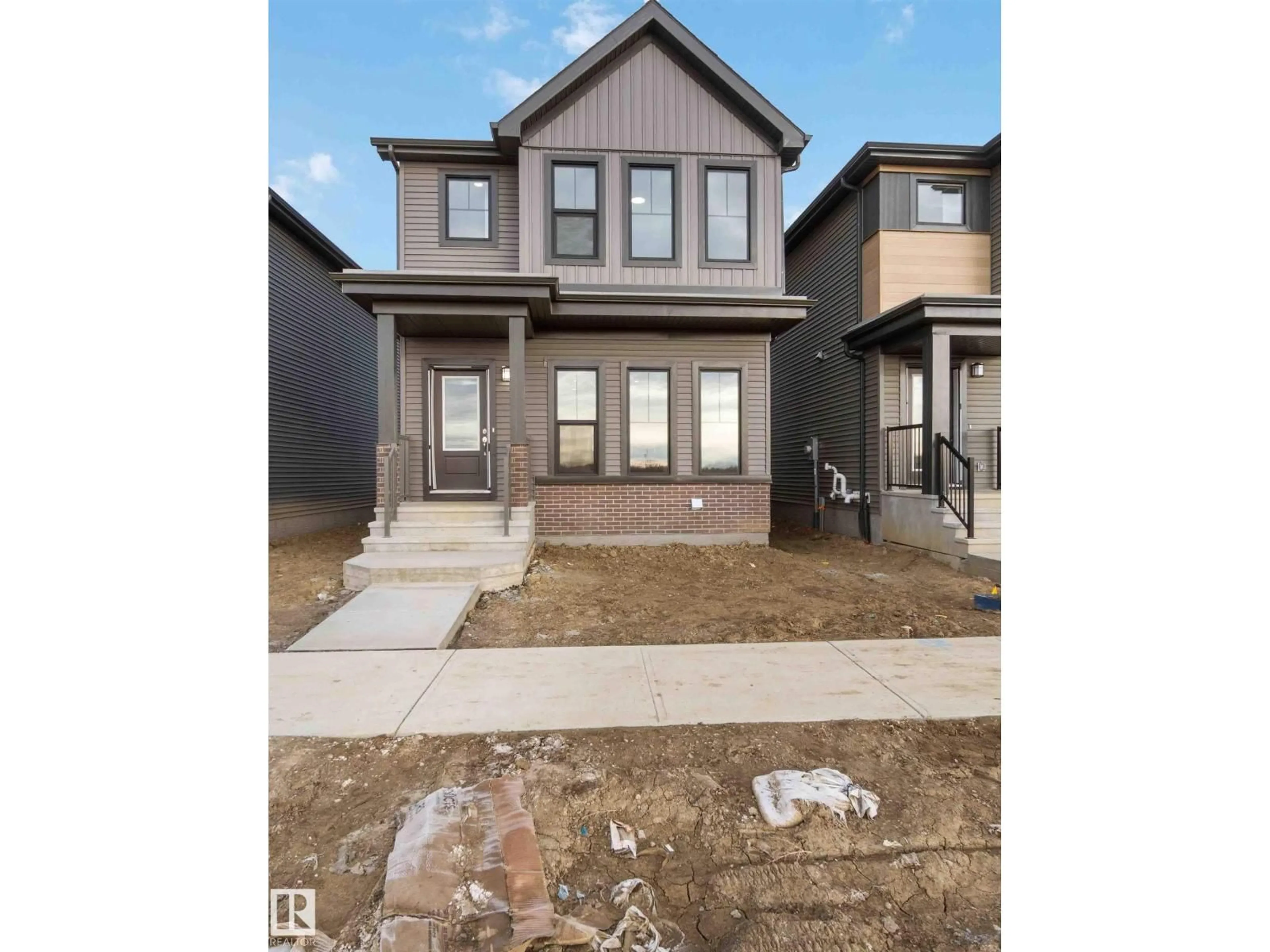 Home with brick exterior material, street for SW - 5452 HAWTHORN RU, Edmonton Alberta T6X3K6
