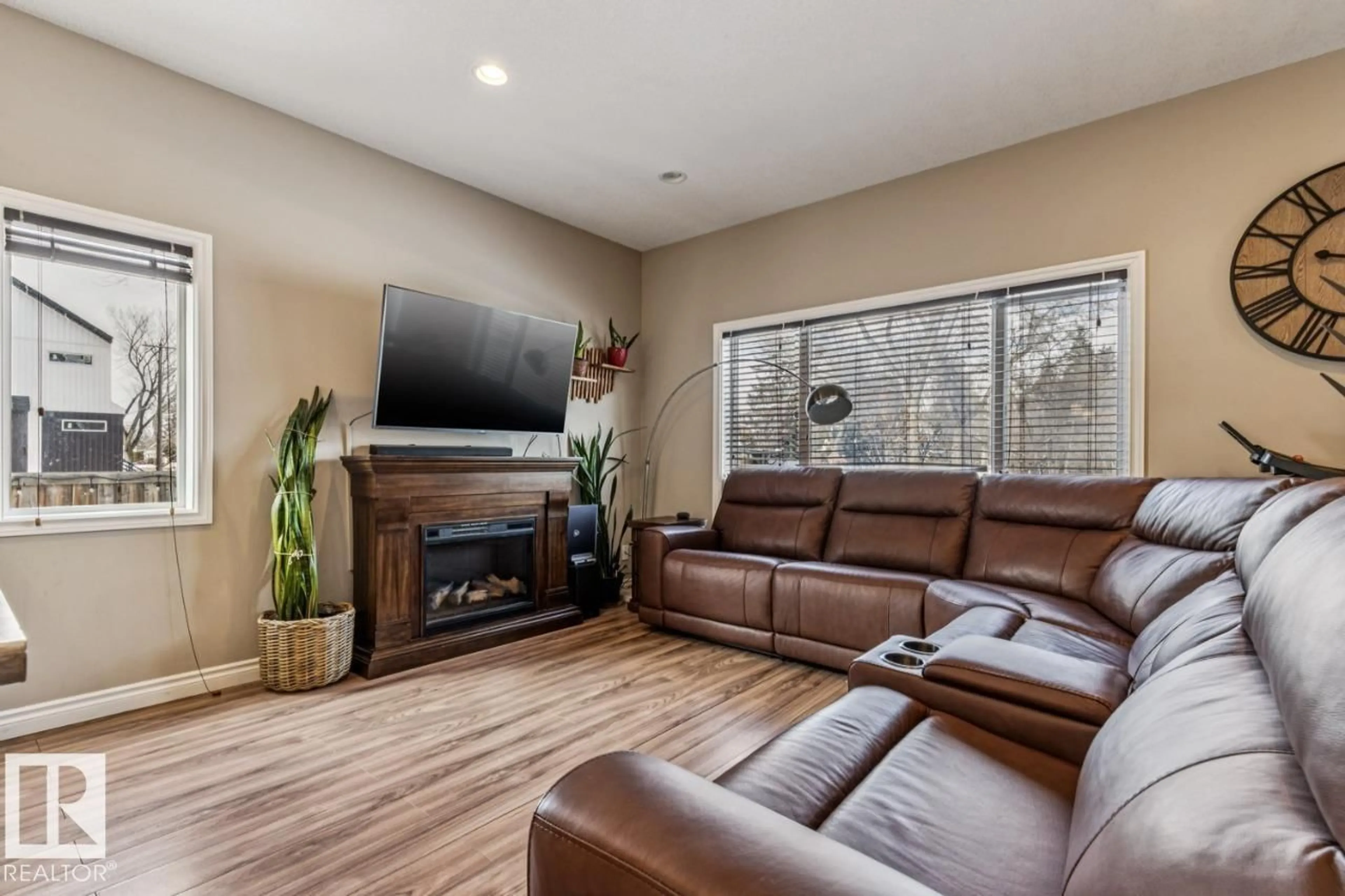 Living room with furniture, unknown for 12513 120 AV, Edmonton Alberta T5L2P8