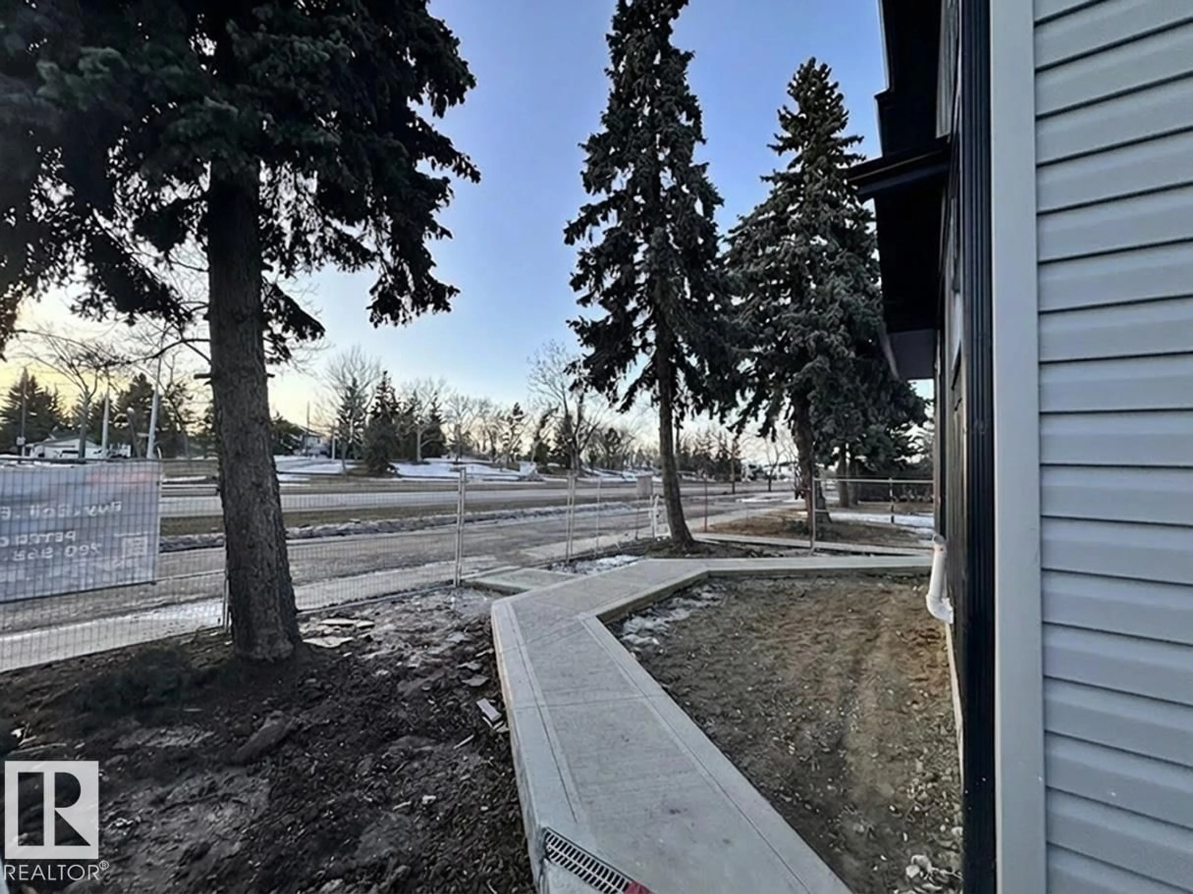 A pic from outside/outdoor area/front of a property/back of a property/a pic from drone, forest/trees view for 10627 149 ST, Edmonton Alberta T5P4L9