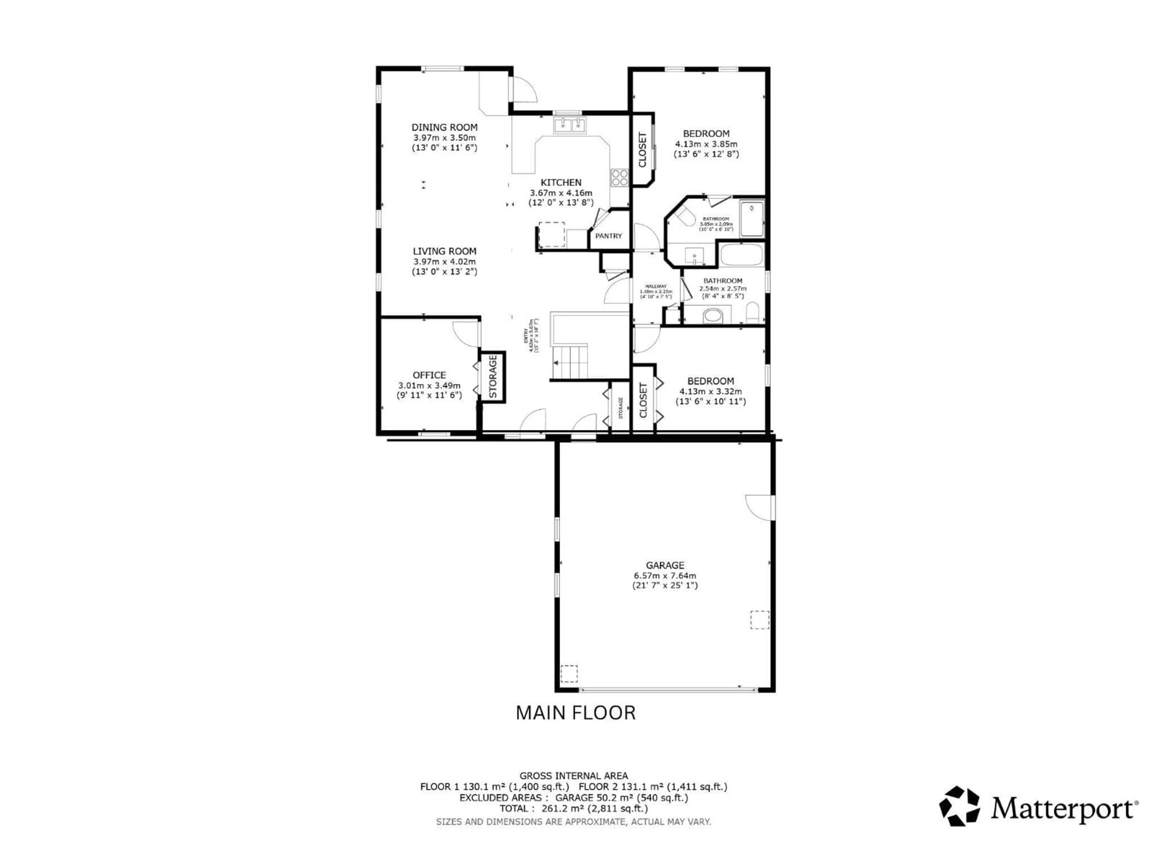 Floor plan for 25 BRIARWOOD, Stony Plain Alberta T7Z2Z2