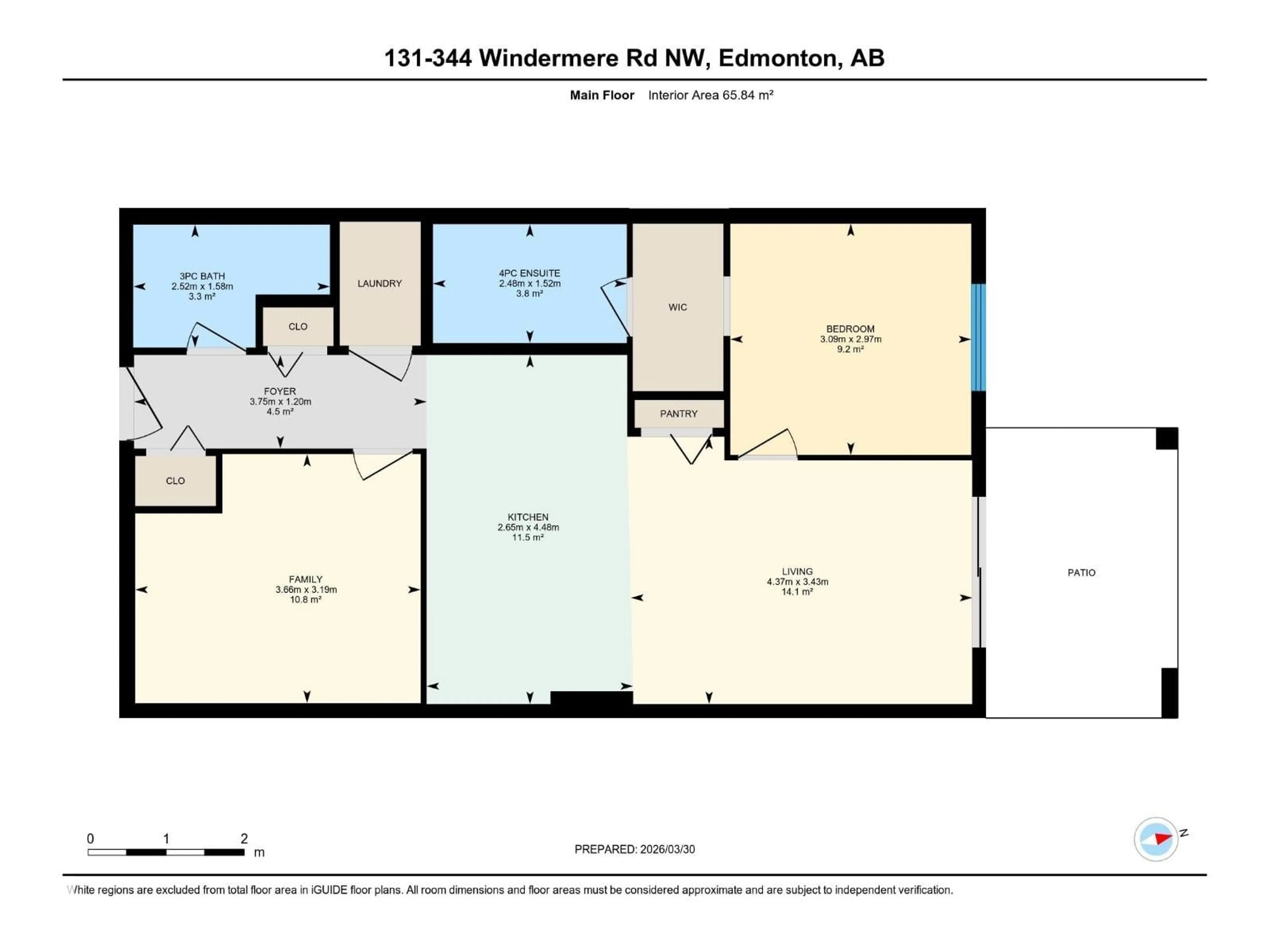 Floor plan for 131 WINDERMERE RD, Edmonton Alberta T6W2P2