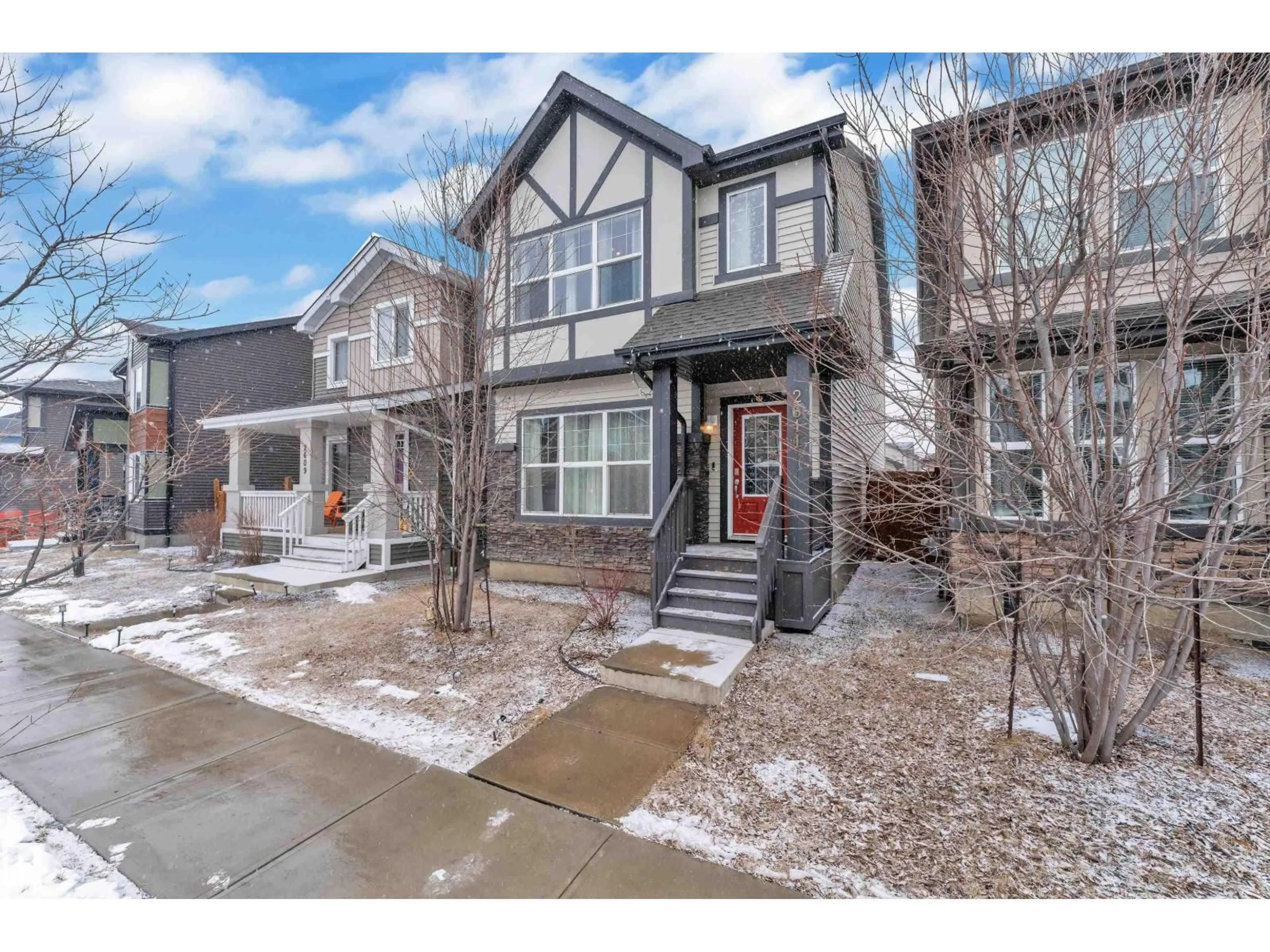 Home with brick exterior material, street for SW - 2611 PRICE CM, Edmonton Alberta T6W3P9
