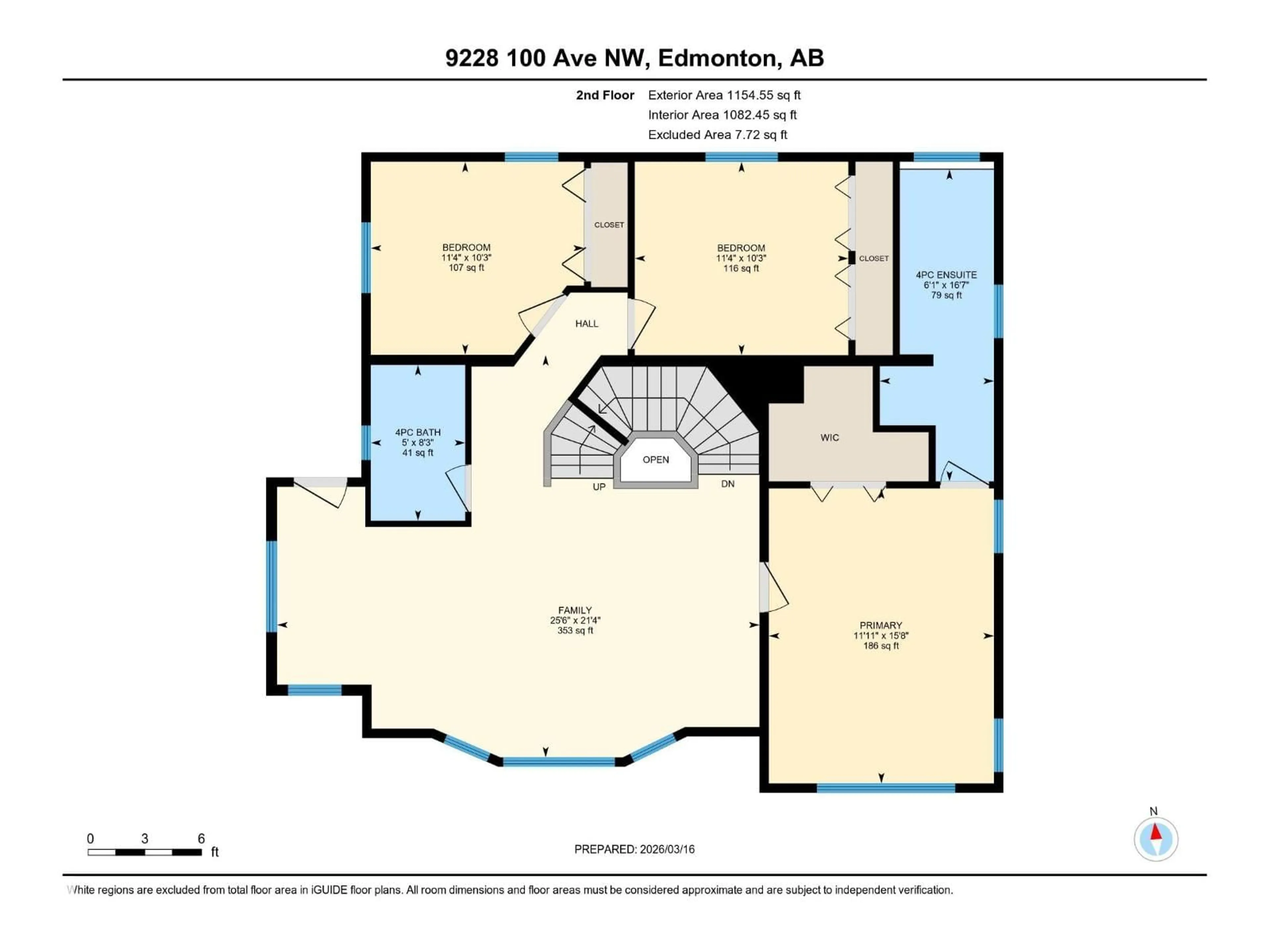 Floor plan for 9228 100 AV, Edmonton Alberta T5H0A3
