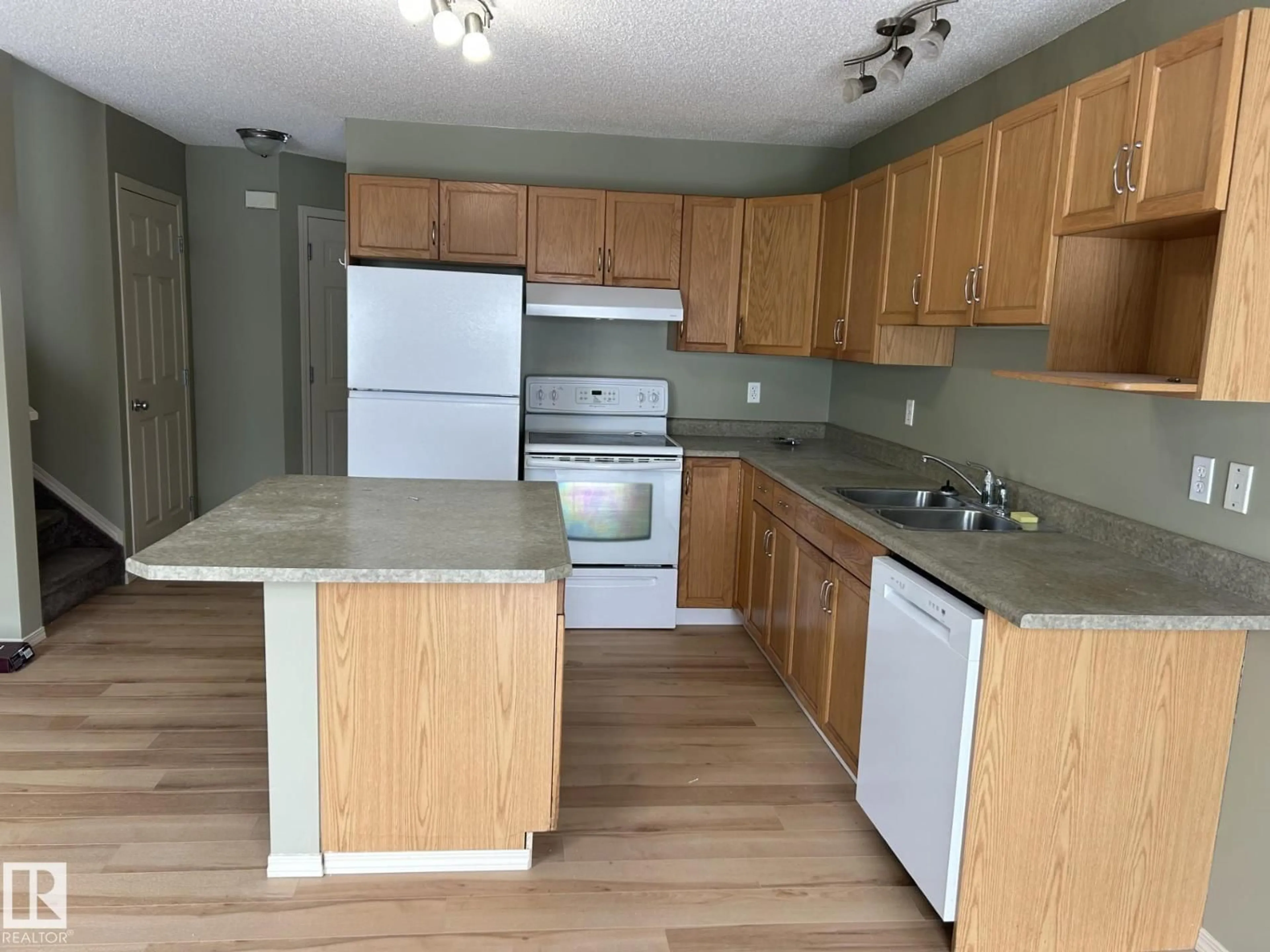 Standard kitchen, unknown for #112 - 4350 23 ST NW, Edmonton Alberta T6T1X8