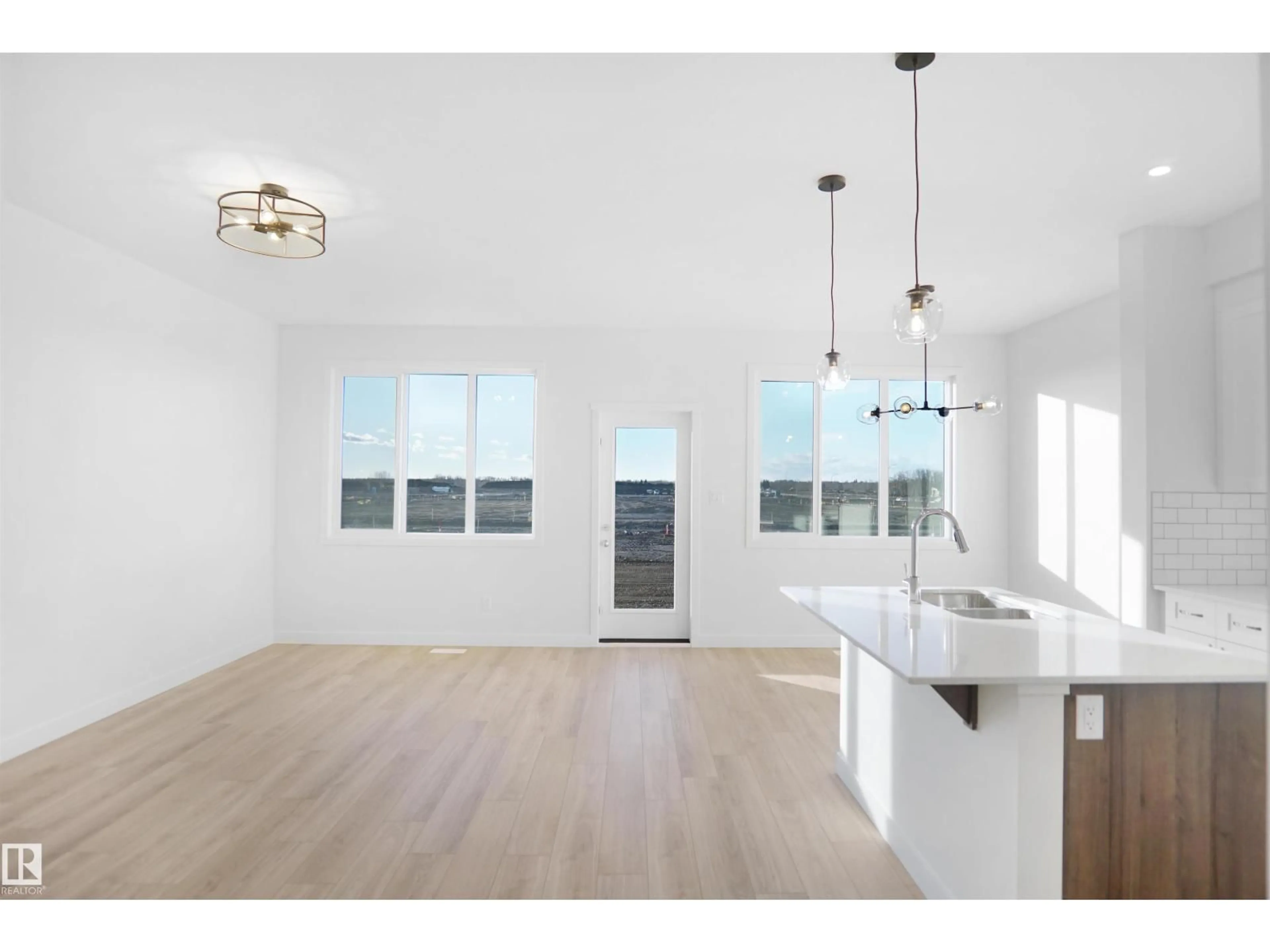 Open concept kitchen, unknown for SW - 3424 122 ST, Edmonton Alberta T6W5T6