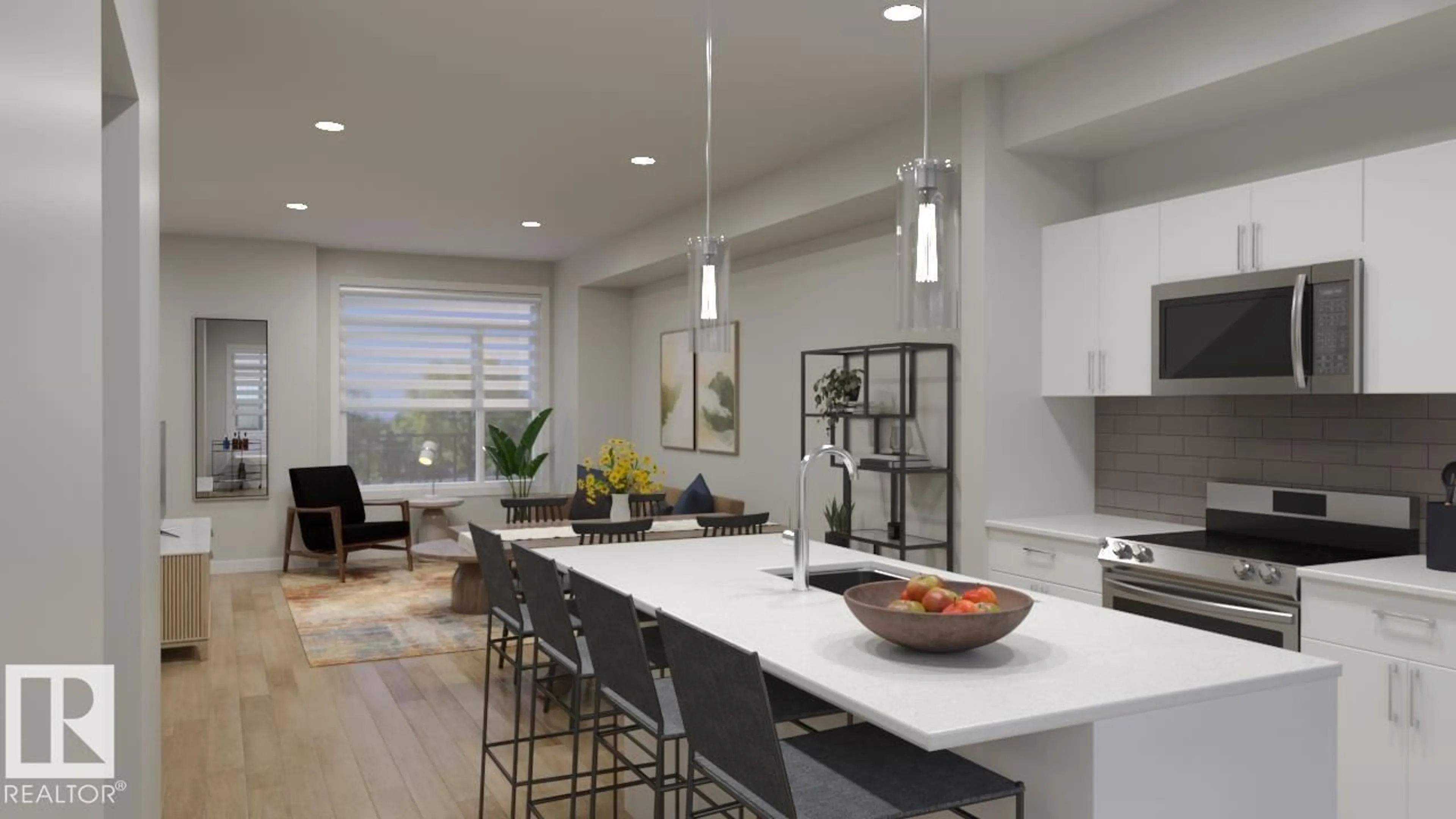 Contemporary kitchen, unknown for 2637 ALCES WY, Edmonton Alberta T6H4M9