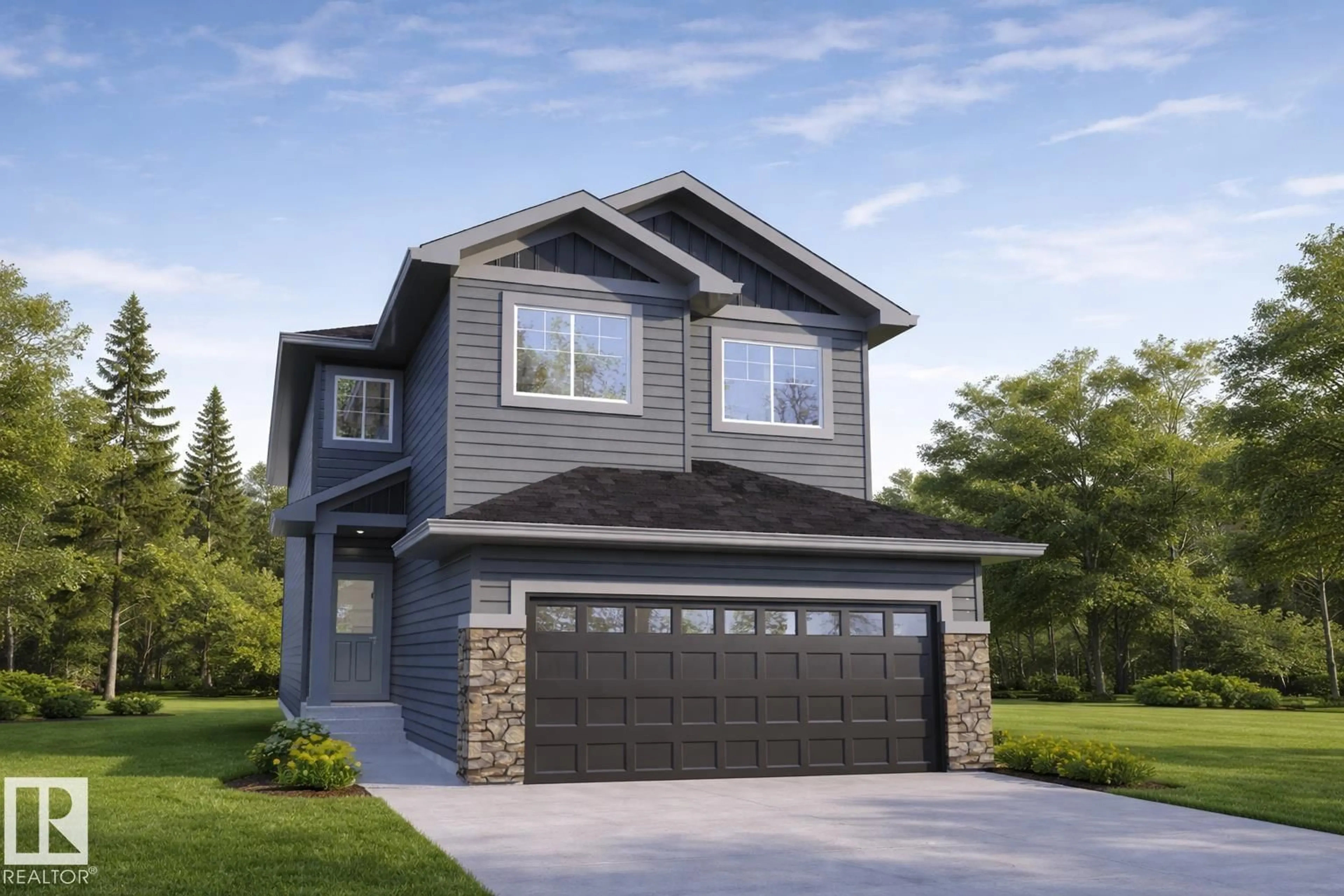 Home with vinyl exterior material, street for 9307 230 ST, Edmonton Alberta T5T4W8