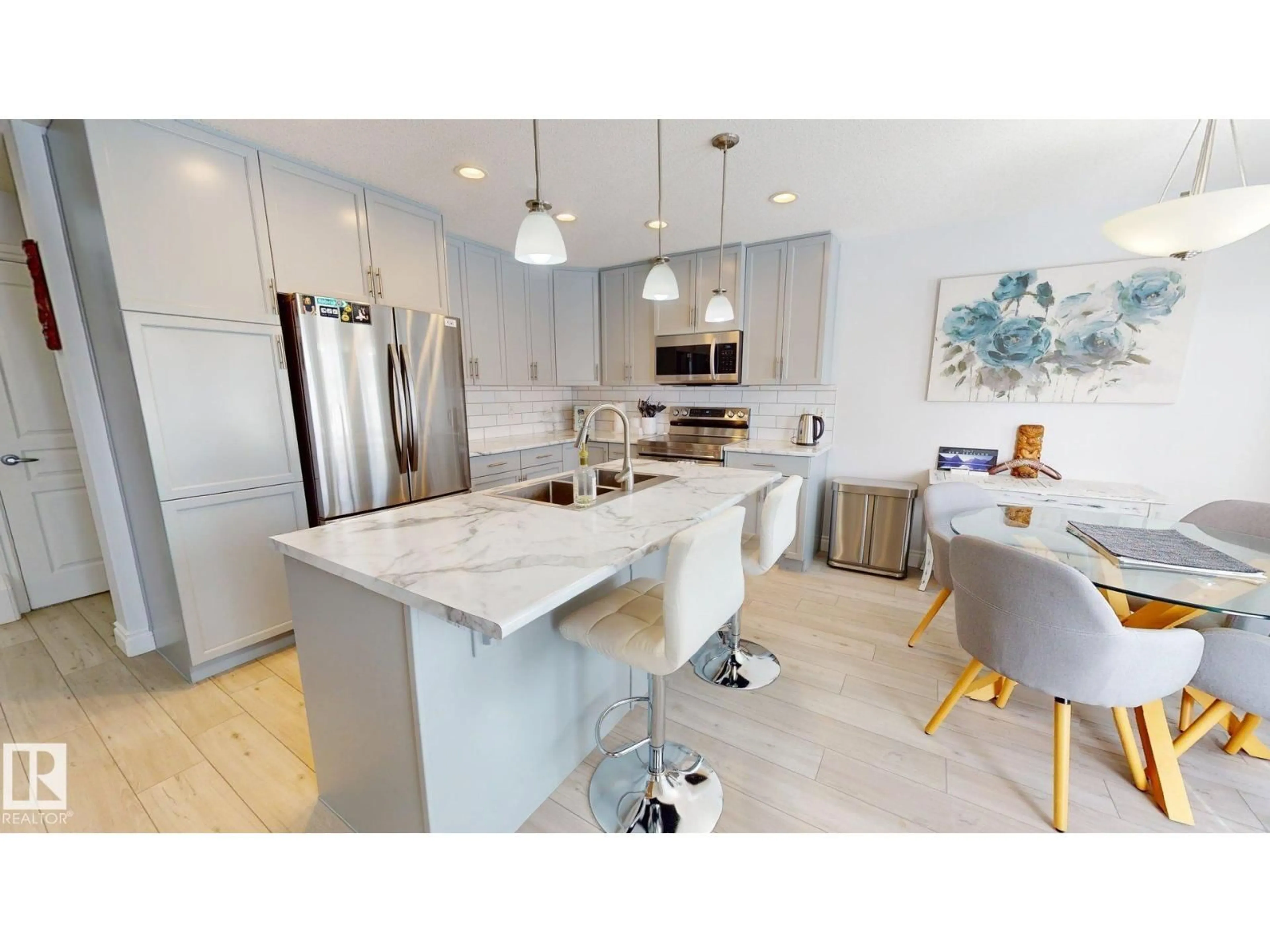 Open concept kitchen, unknown for 2057 69A ST, Edmonton Alberta T6A0S5