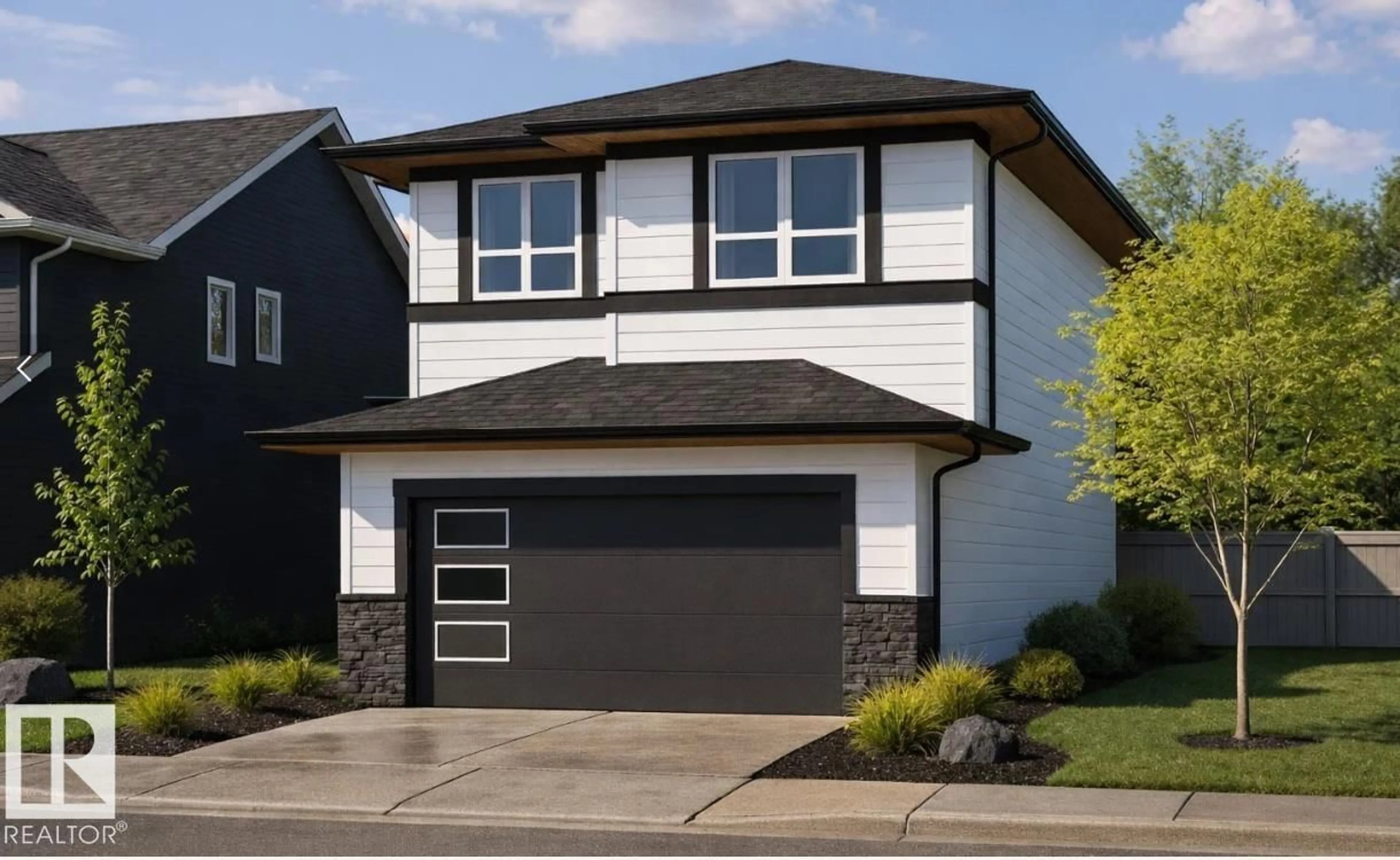 Home with vinyl exterior material, street for 197 WYATT RG, Fort Saskatchewan Alberta T8L0Y3