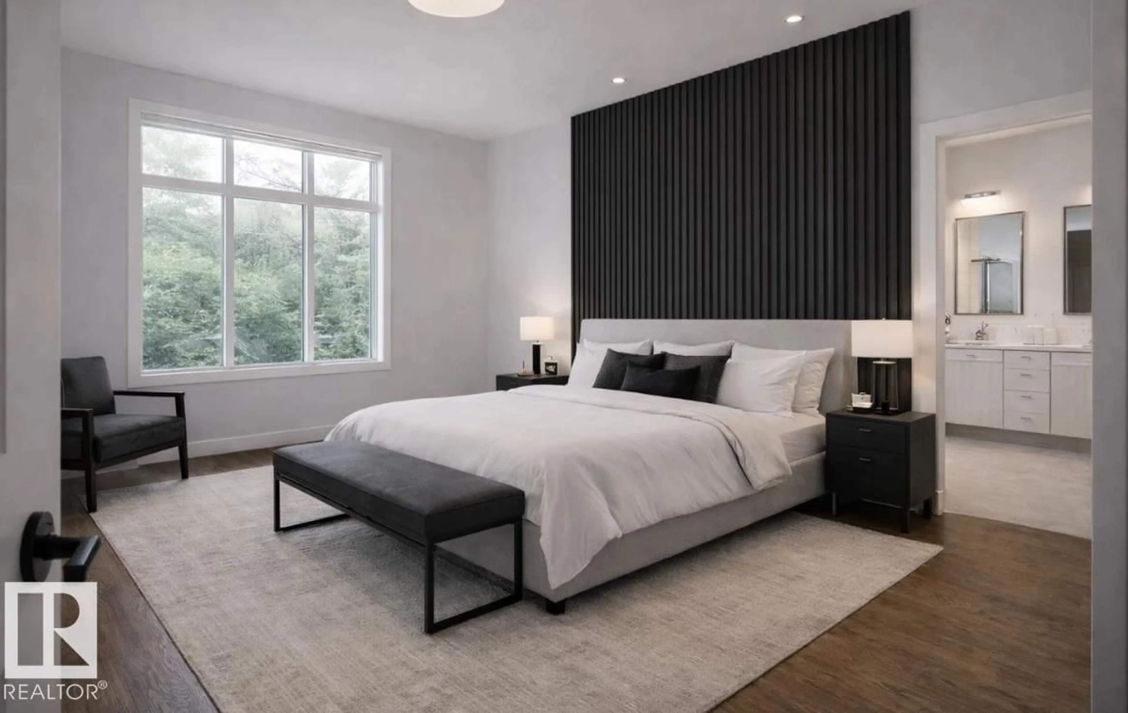 Bedroom with bed, unknown for 197 WYATT RG, Fort Saskatchewan Alberta T8L0Y3