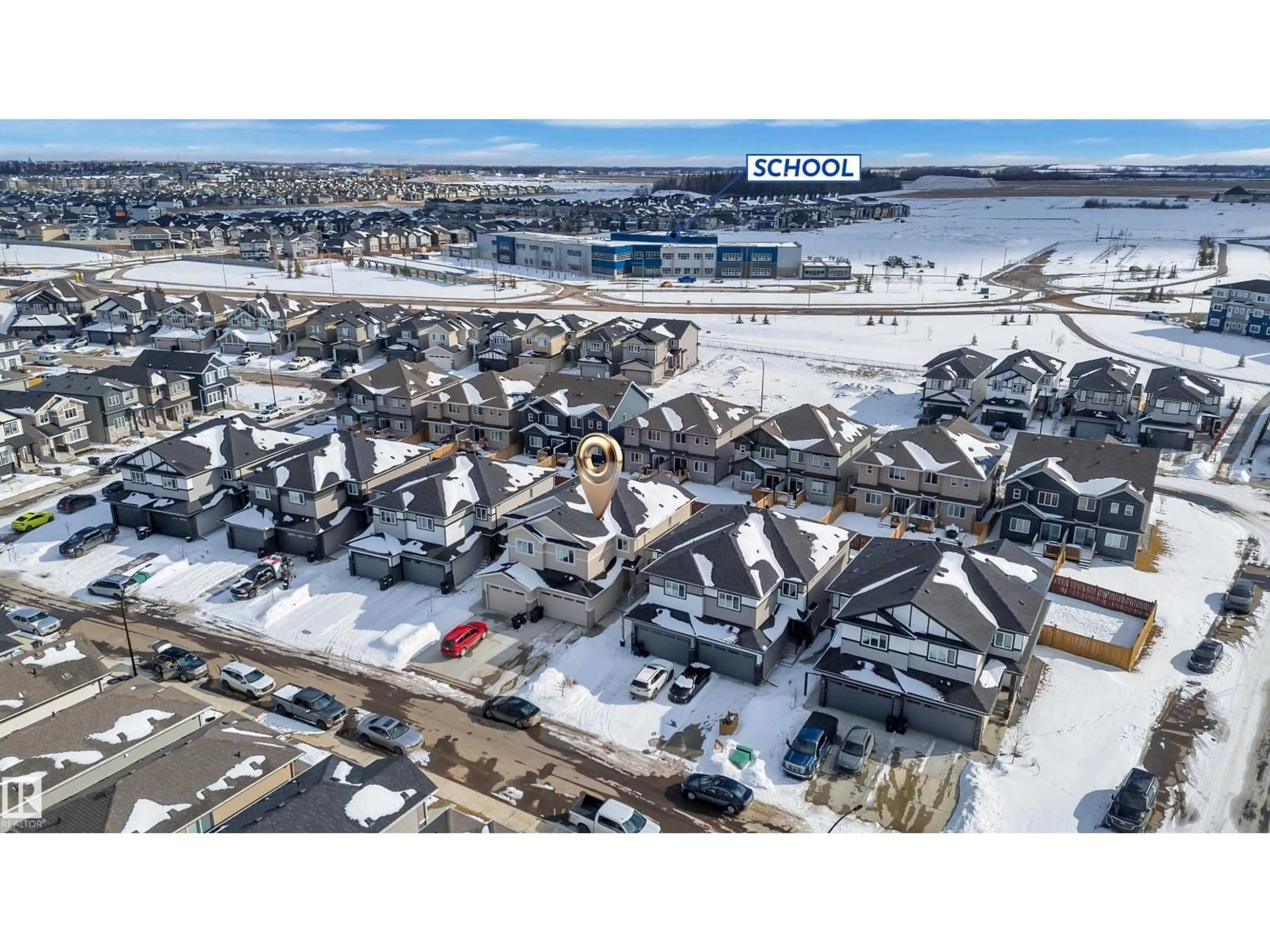 A pic from outside/outdoor area/front of a property/back of a property/a pic from drone, unknown for 9 HUNTER PL, Spruce Grove Alberta T7X3W3