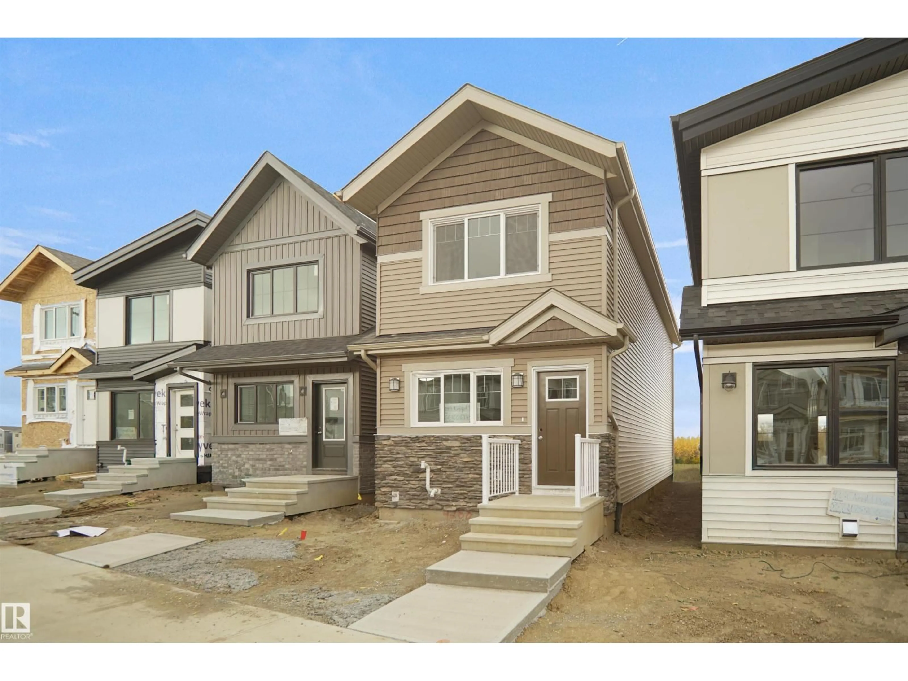 Home with vinyl exterior material, street for 4354 KINGLET DR, Edmonton Alberta T5S0T1