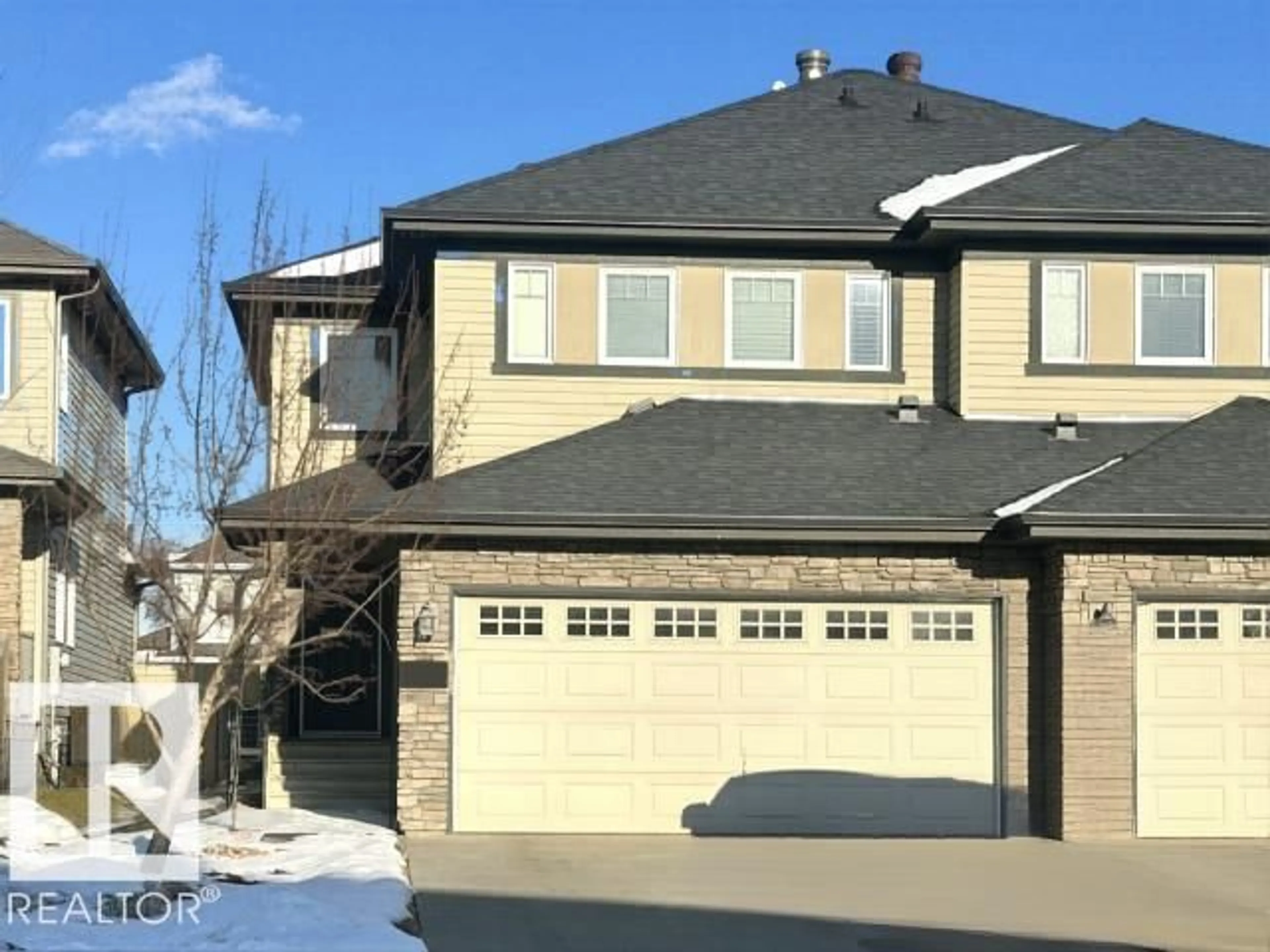 Home with vinyl exterior material, street for SW - 2037 69A ST, Edmonton Alberta T6X0S5