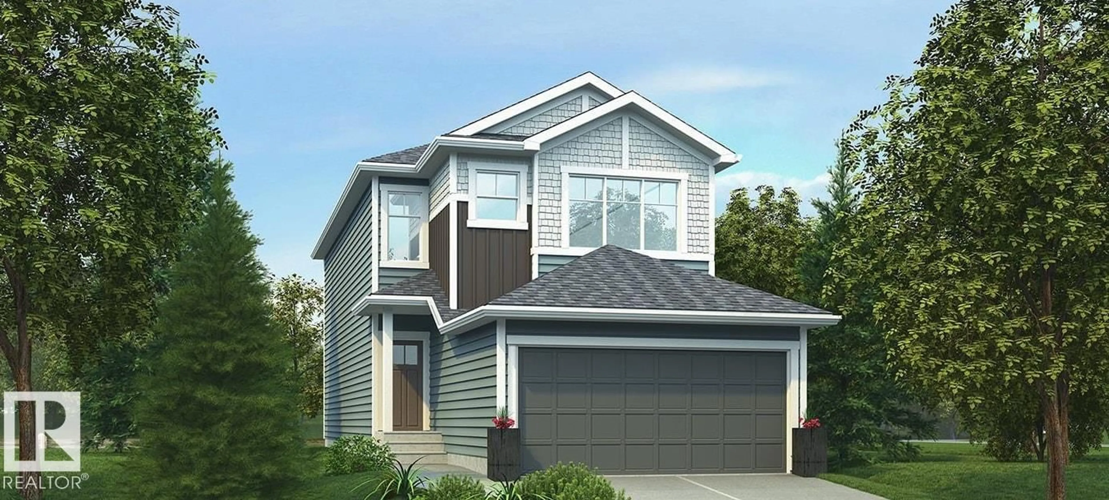 Home with vinyl exterior material, street for SW - 5035 CAWSEY LI, Edmonton Alberta T6W5G5
