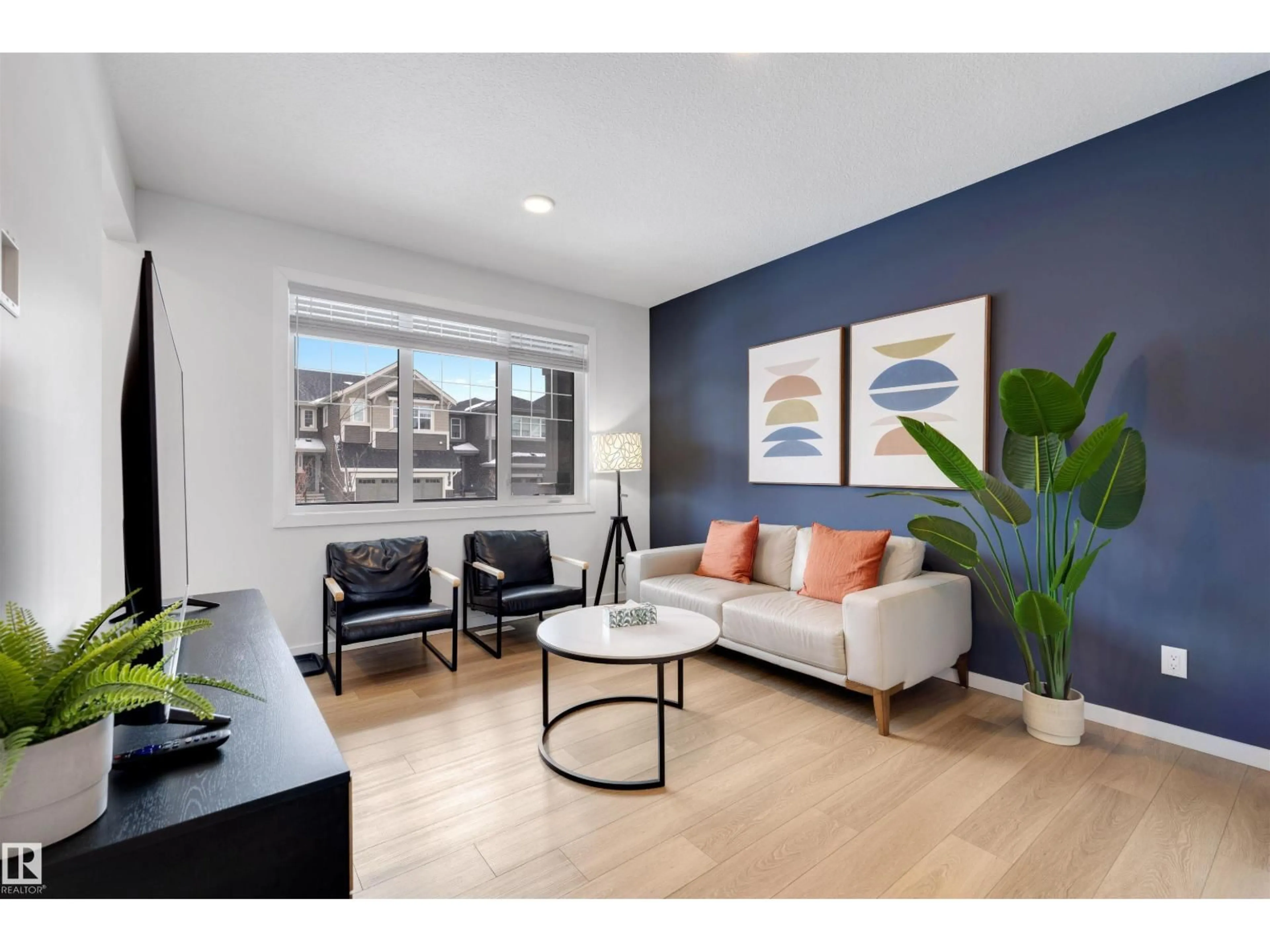 Living room with furniture, unknown for NW - 8125 226A ST, Edmonton Alberta T5T7S8