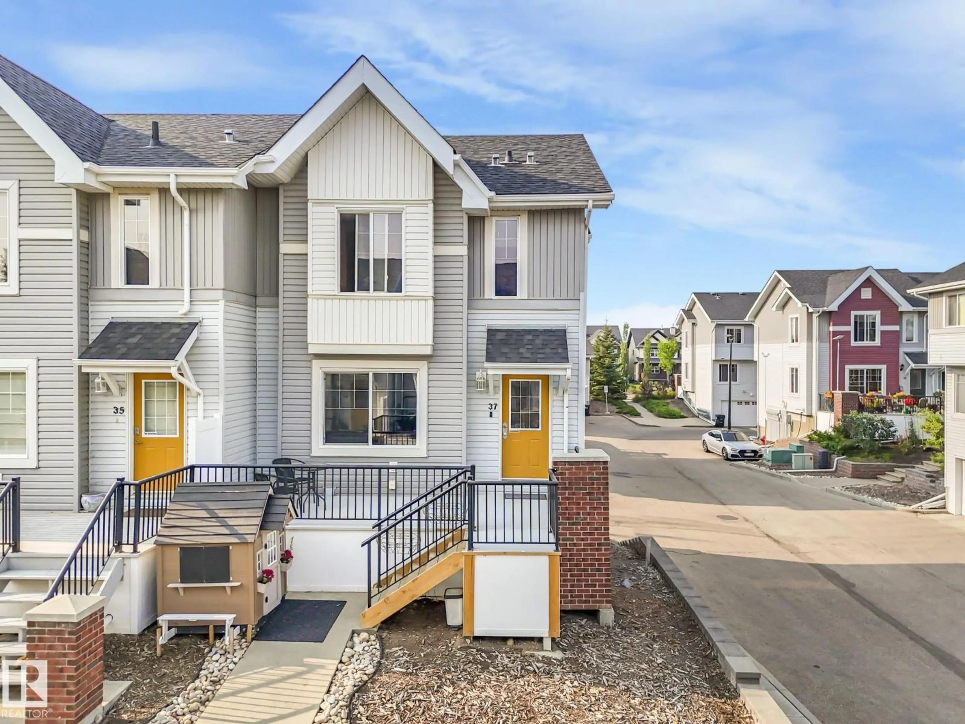Home with vinyl exterior material, street for #37 - 2336 ASPEN TR, Sherwood Park Alberta T8H0J1