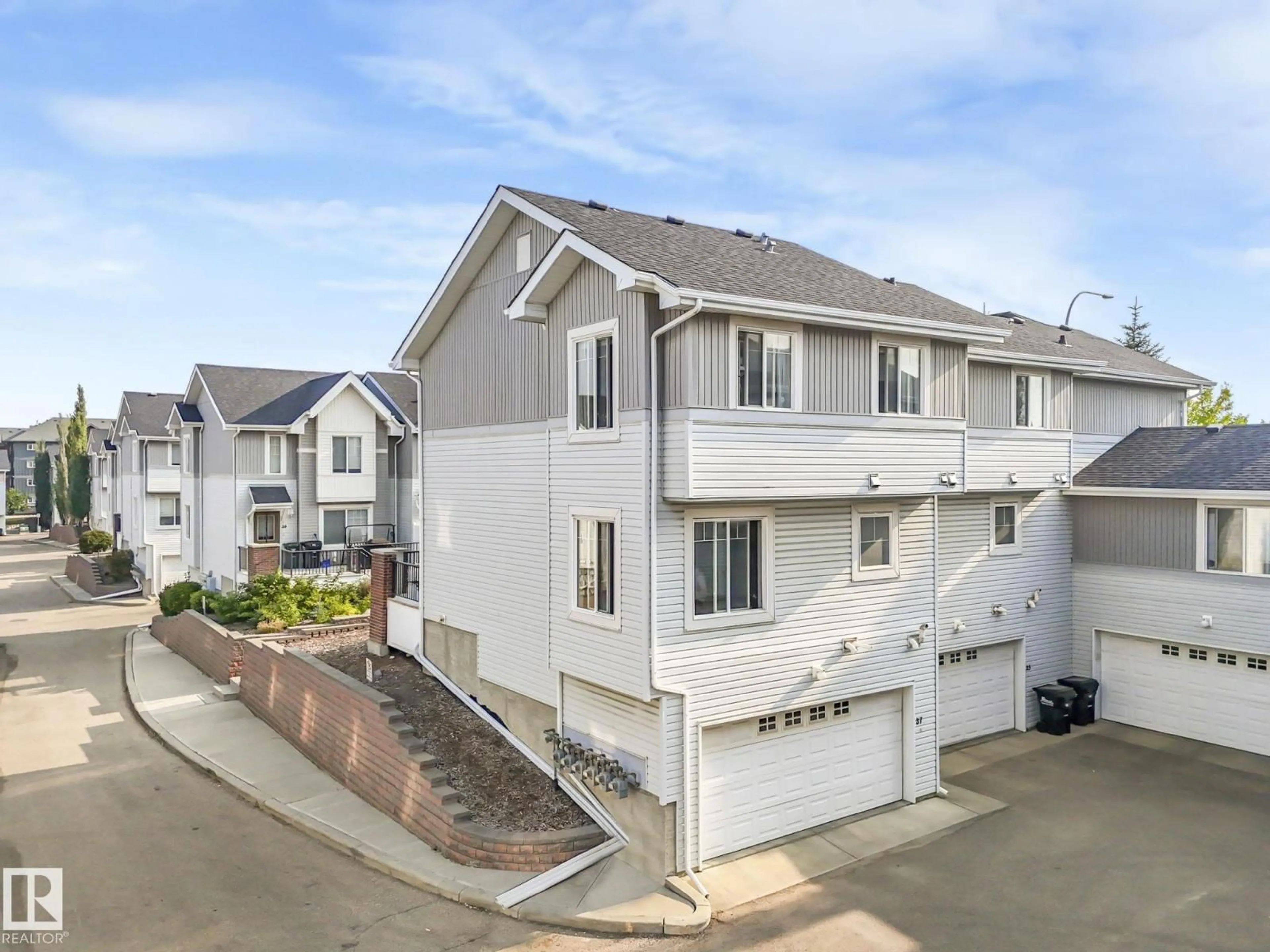 A pic from outside/outdoor area/front of a property/back of a property/a pic from drone, street for #37 - 2336 ASPEN TR, Sherwood Park Alberta T8H0J1