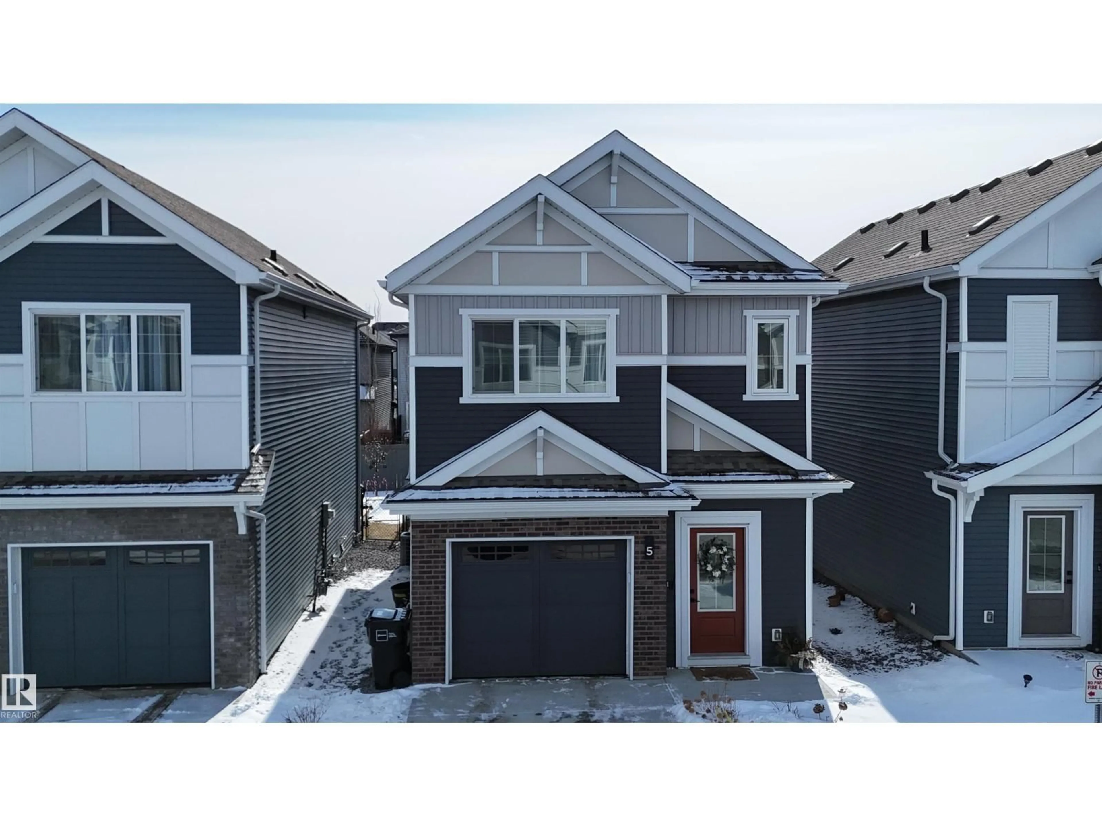 A pic from outside/outdoor area/front of a property/back of a property/a pic from drone, street for #5 - 13119 209 ST, Edmonton Alberta T5S0R4