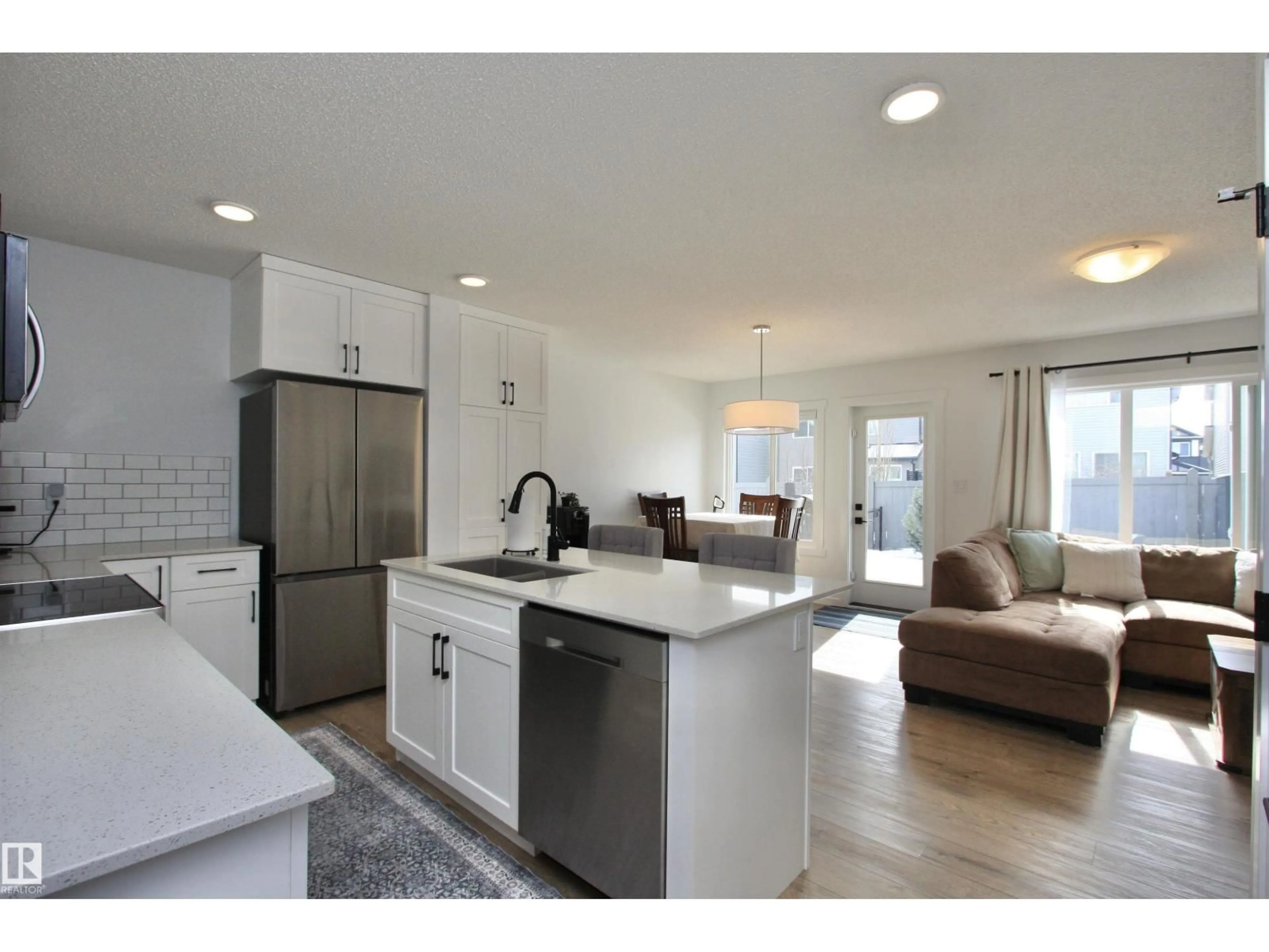Open concept kitchen, unknown for #5 - 13119 209 ST, Edmonton Alberta T5S0R4